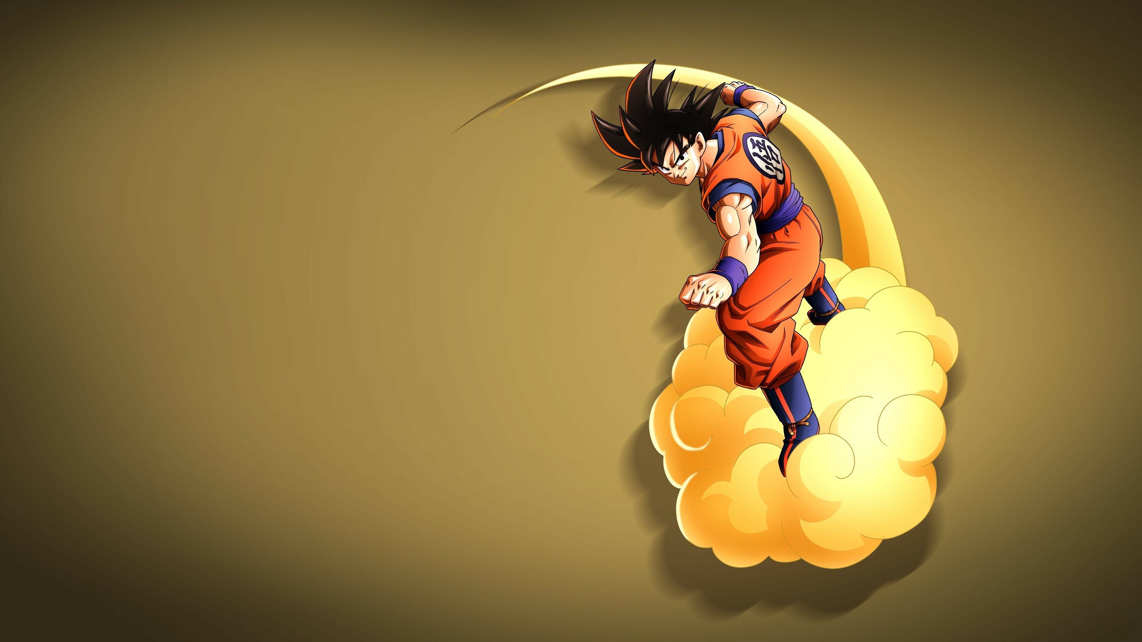 Dragon Ball Z: Anime series, Aired in Japan on Fuji TV from April 1989 to January 1996. 3840x2160 4K Wallpaper.