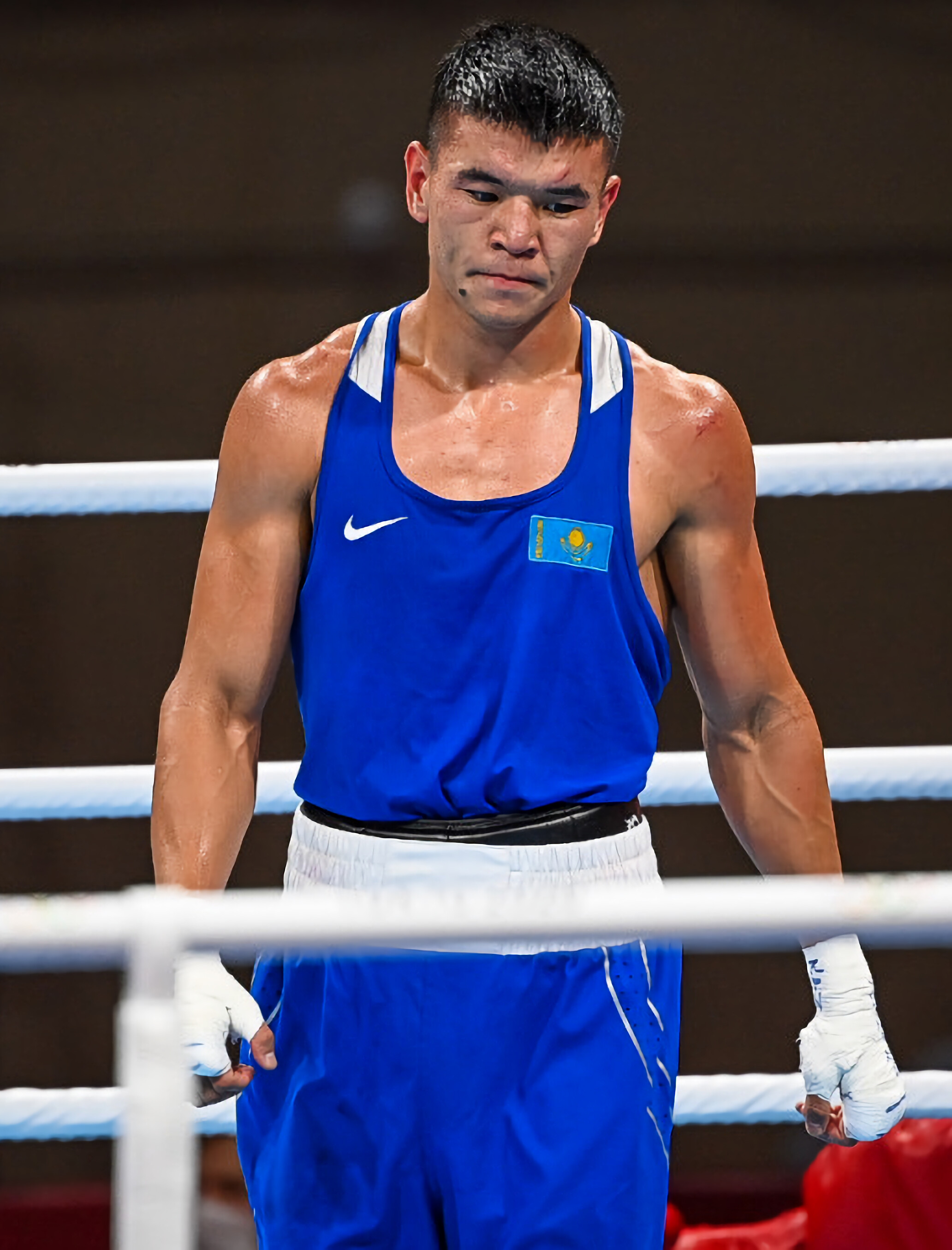 Ablaikhan Zhussupov, Boxing talent, Olympic aspirations, Knockout power, 2070x2710 HD Handy