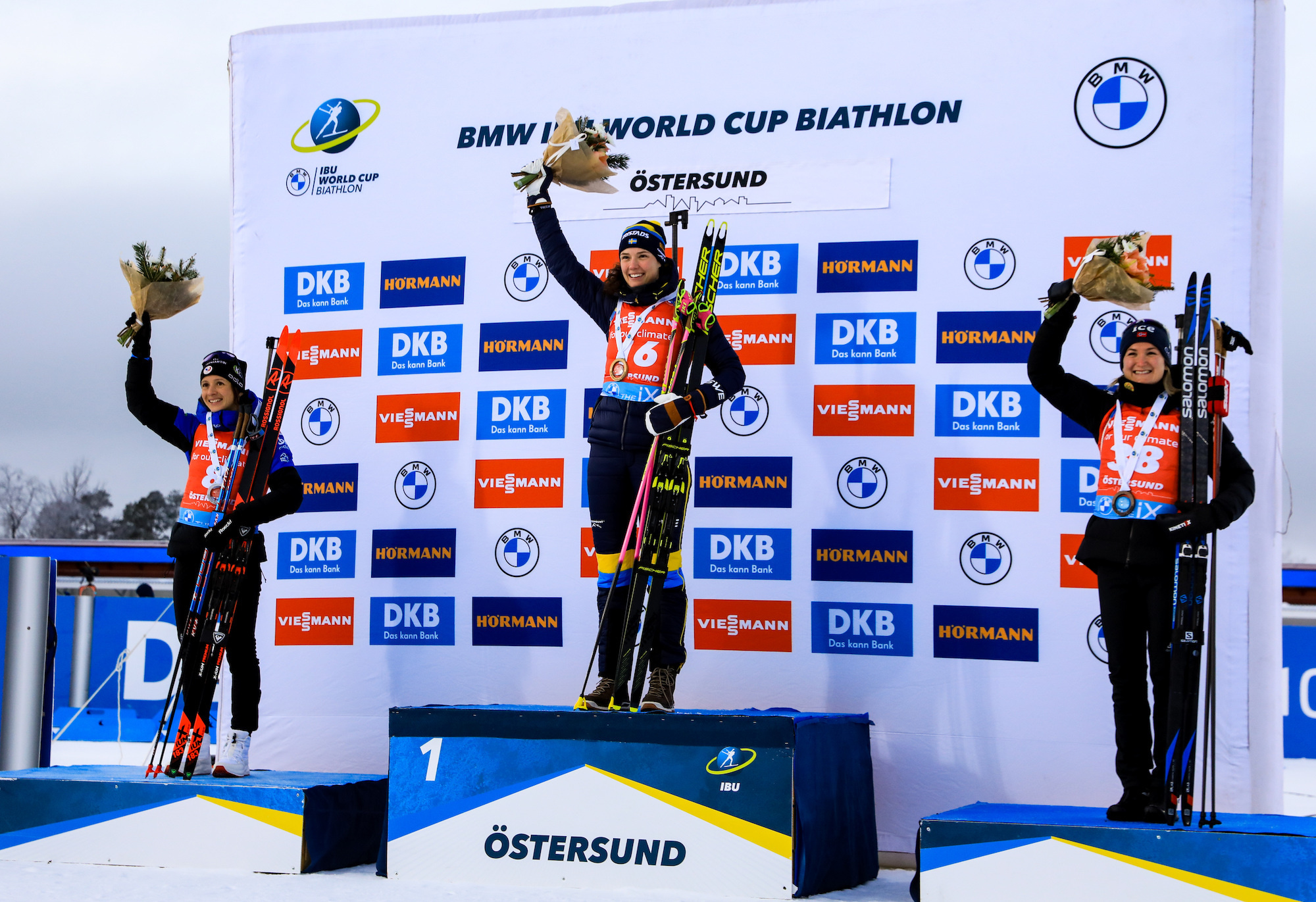 Anais Chevalier-Bouchet, Oestersund brilliance, Ski biathlon excellence, Sports information, 2000x1380 HD Desktop