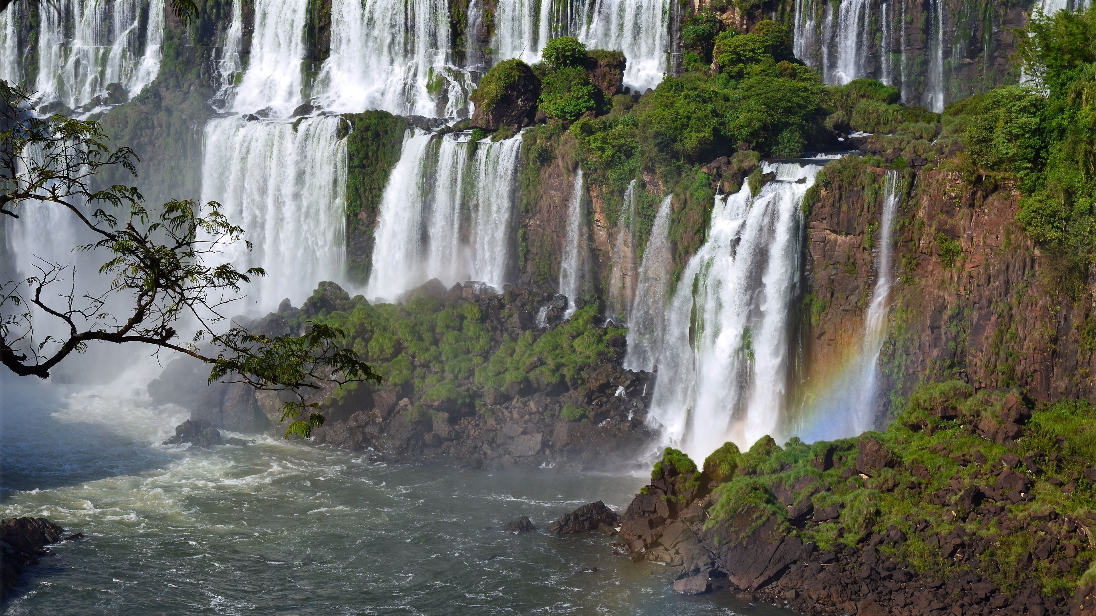 Iguazu Falls, Nature wallpaper, Beautiful scenery, Landscape, 3840x2160 4K Desktop