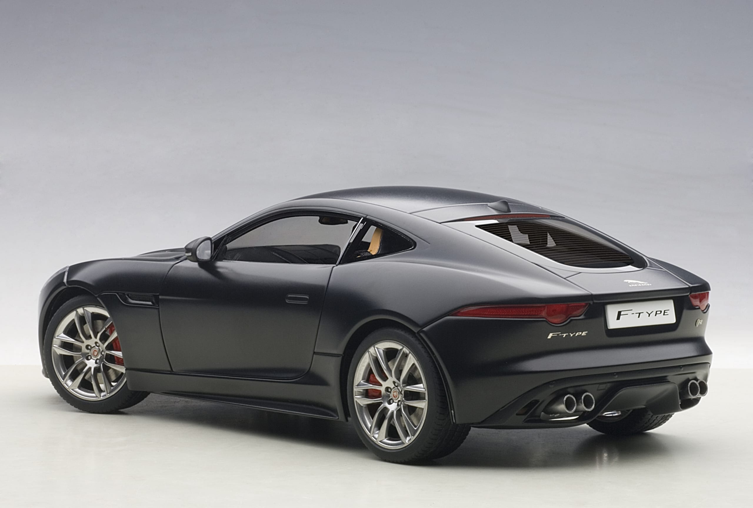 Jaguar F-TYPE Auto, F-Type R Coupe, Matt black, 2560x1730 HD Desktop