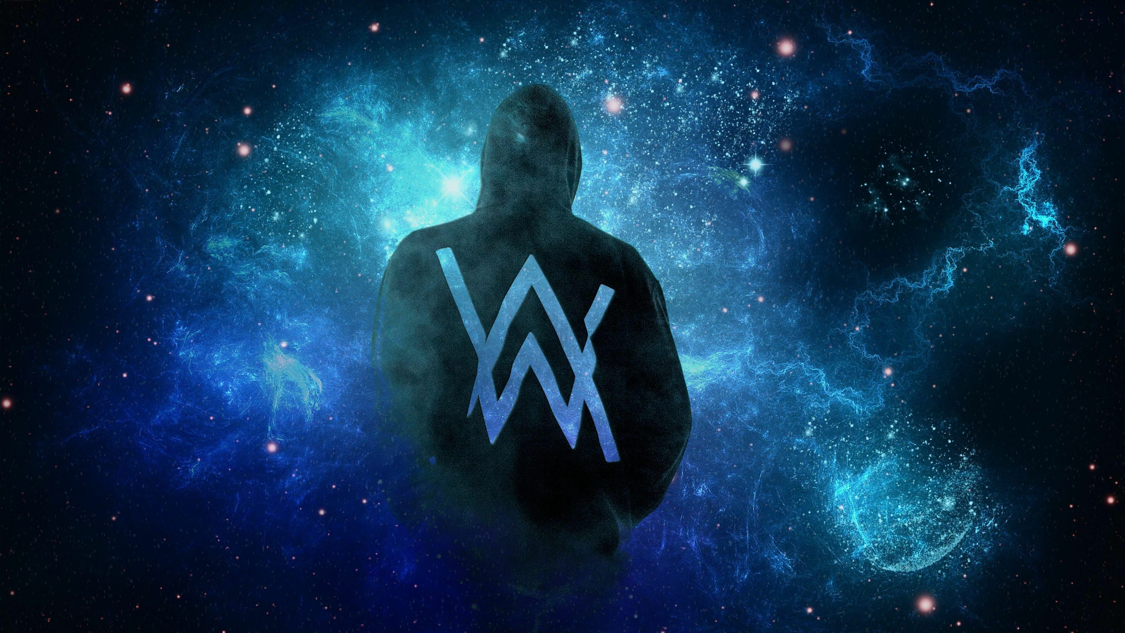 Alan Walker: A British-born Norwegian music producer and DJ, Known for the critically acclaimed single Faded. 3840x2160 4K Background.