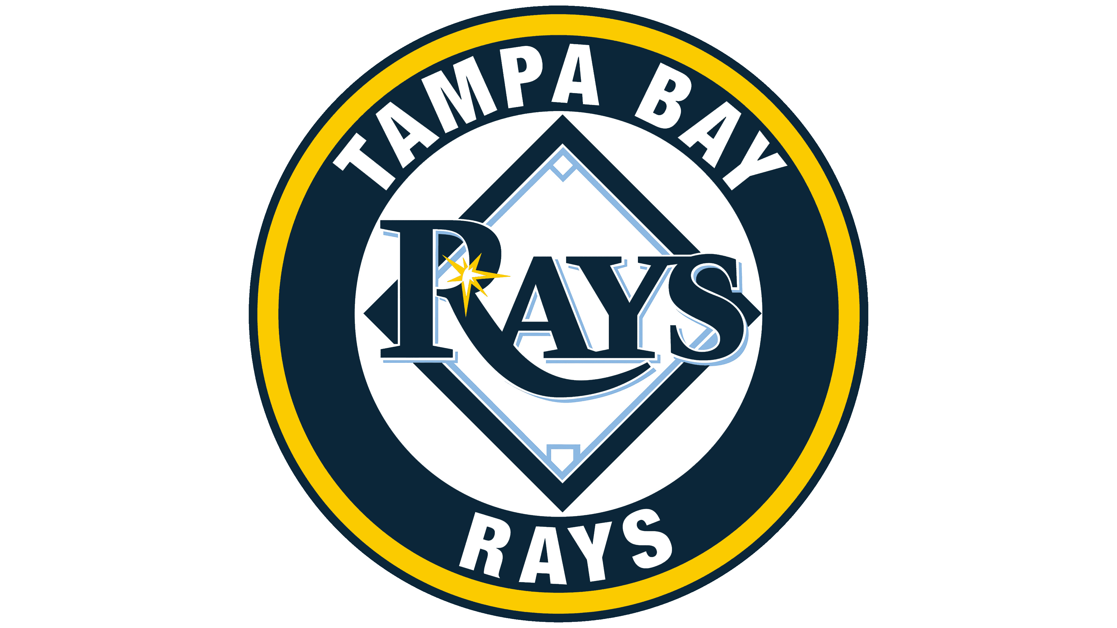 Tampa Bay Rays, Sports team logo, Baseball pride, Memorable design, 3840x2160 4K Desktop