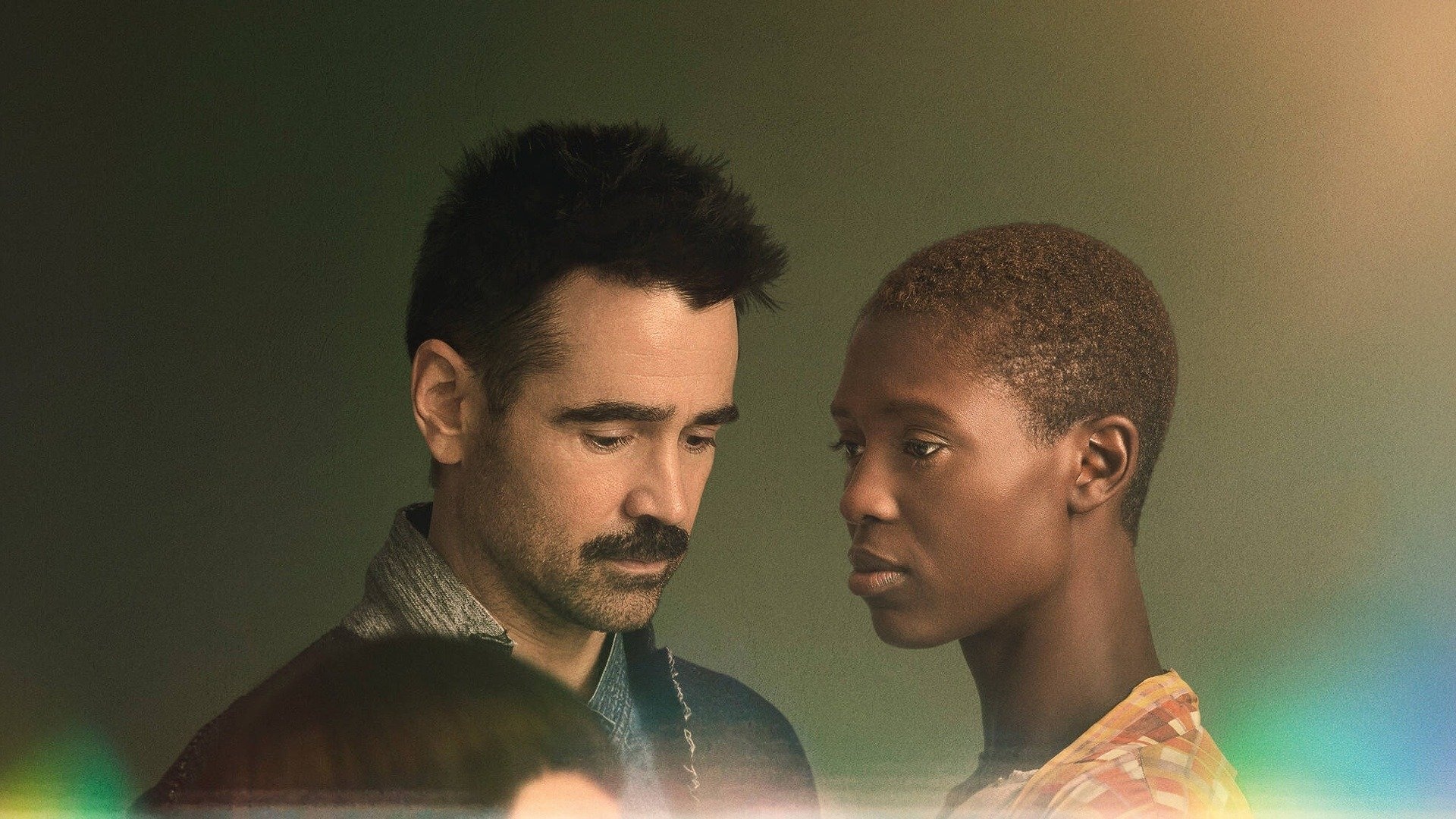 After Yang: Colin Farrell and Jodie Turner-Smith portrayed Jake and Kyra. 1920x1080 Full HD Wallpaper.