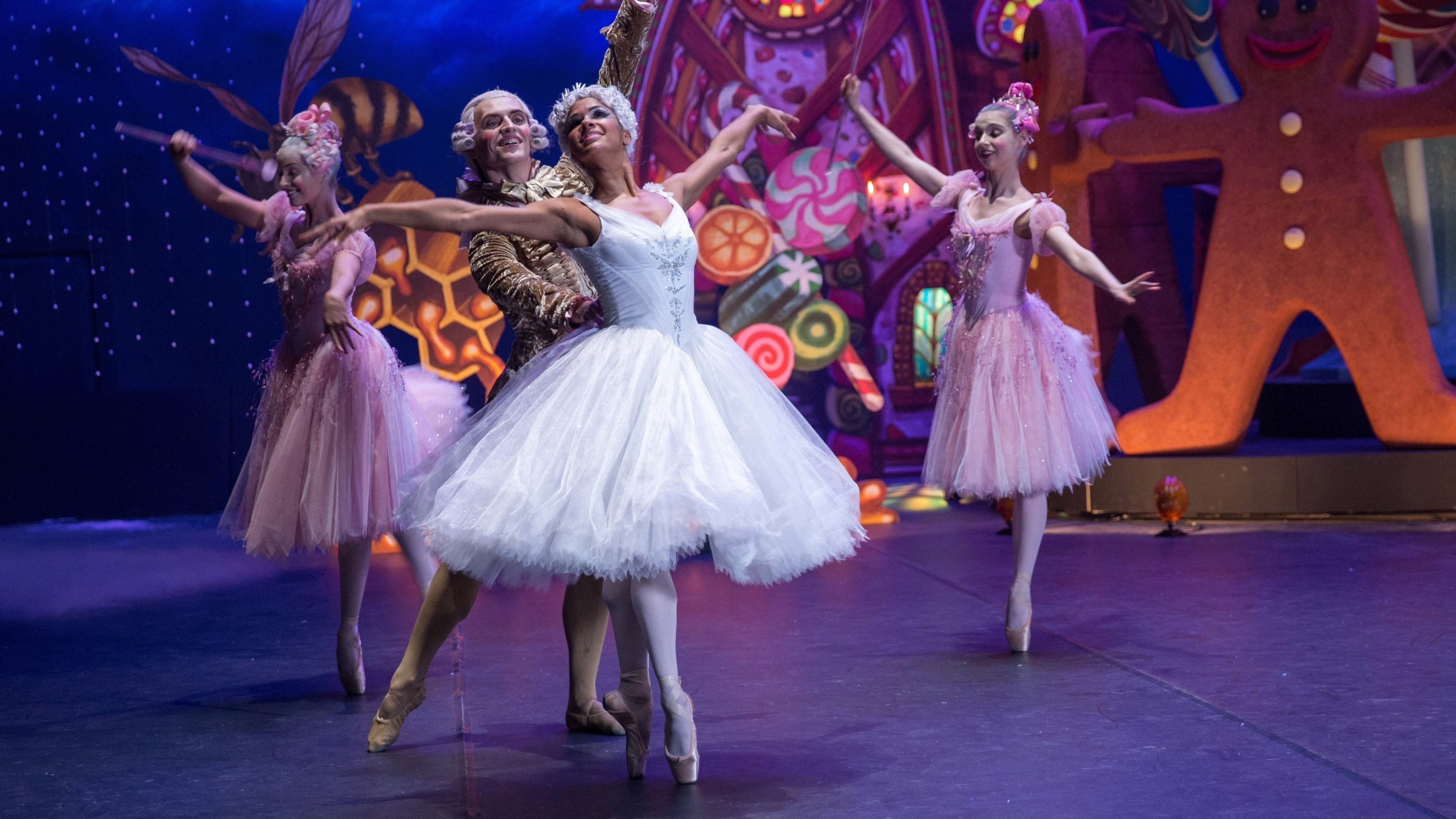 Nutcracker: Sergei Polunin, Misty Copeland, The Ballerina Princess in Disney’s film. 3840x2160 4K Background.