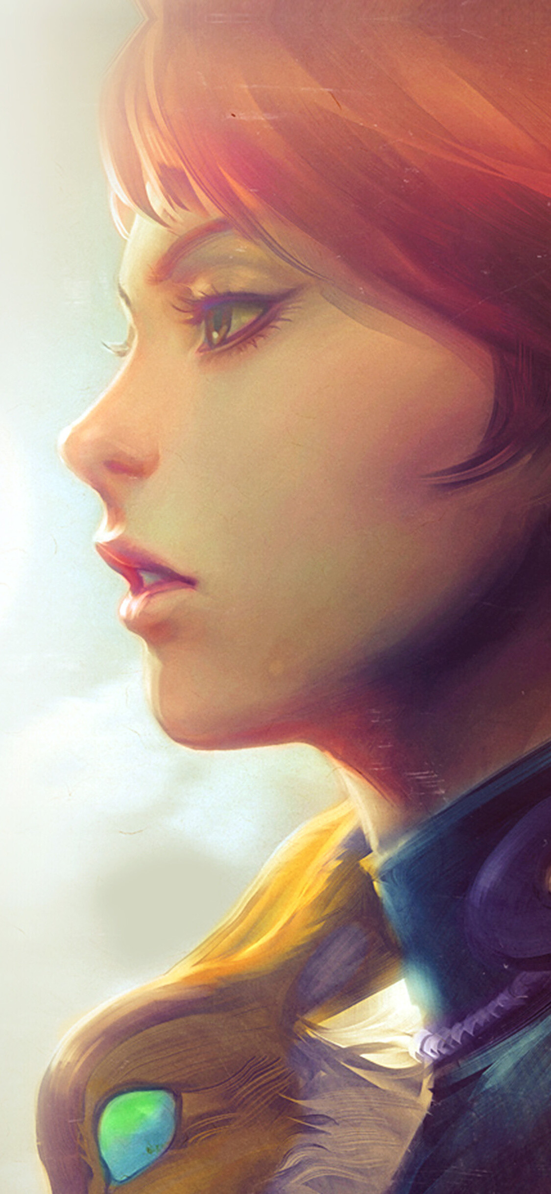 Nausicaa of the Valley of the Wind: The beloved Princess of the Valley of the Wind. 1130x2440 HD Wallpaper.