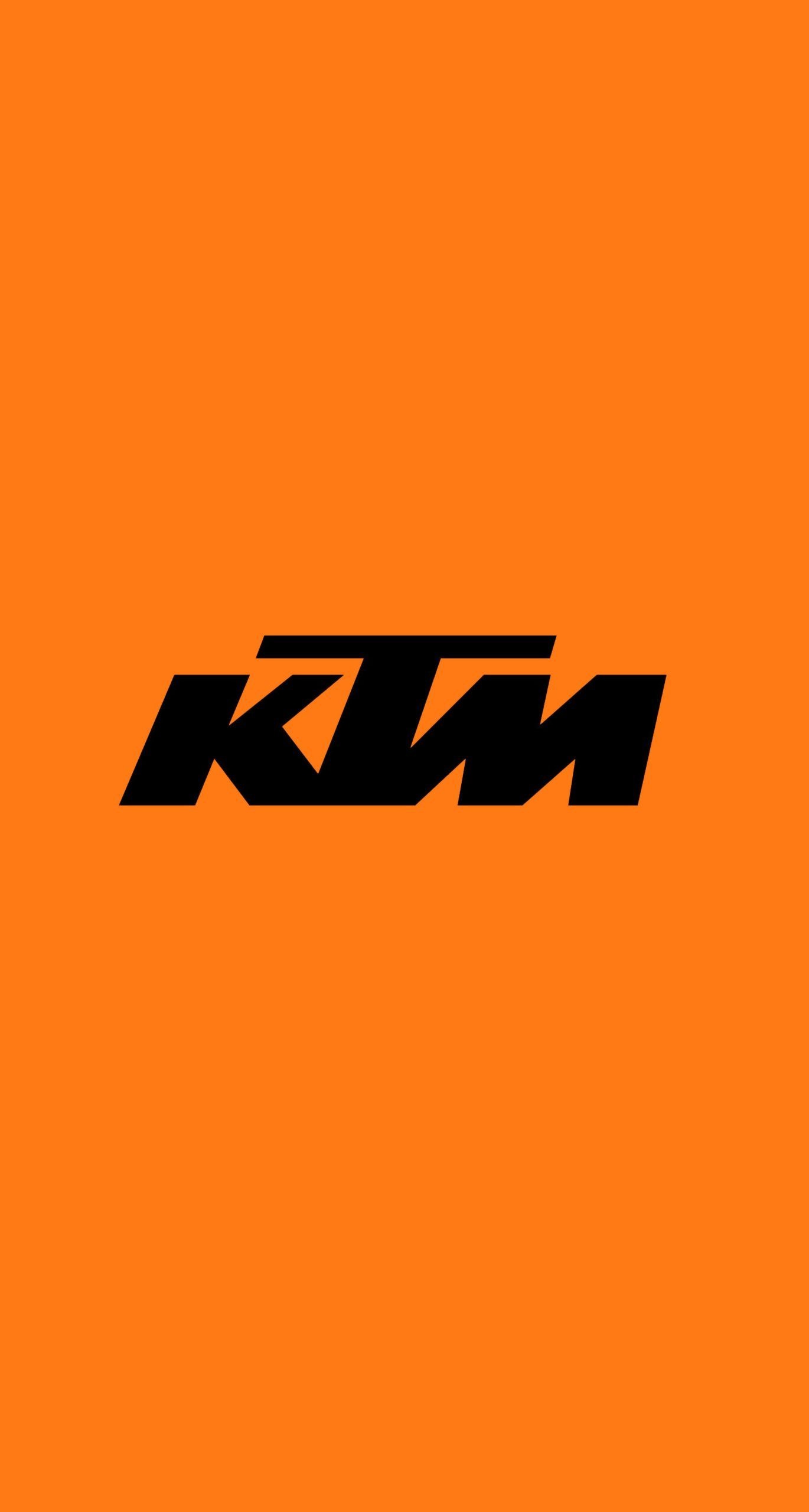 KTM Logo Wallpaper, KTM Duke, 1370x2560 HD Phone