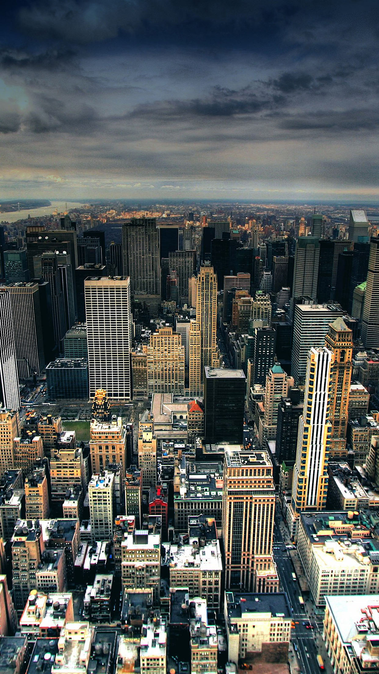City: New York, The financial center of the United States, Wall Street. 1250x2210 HD Background.