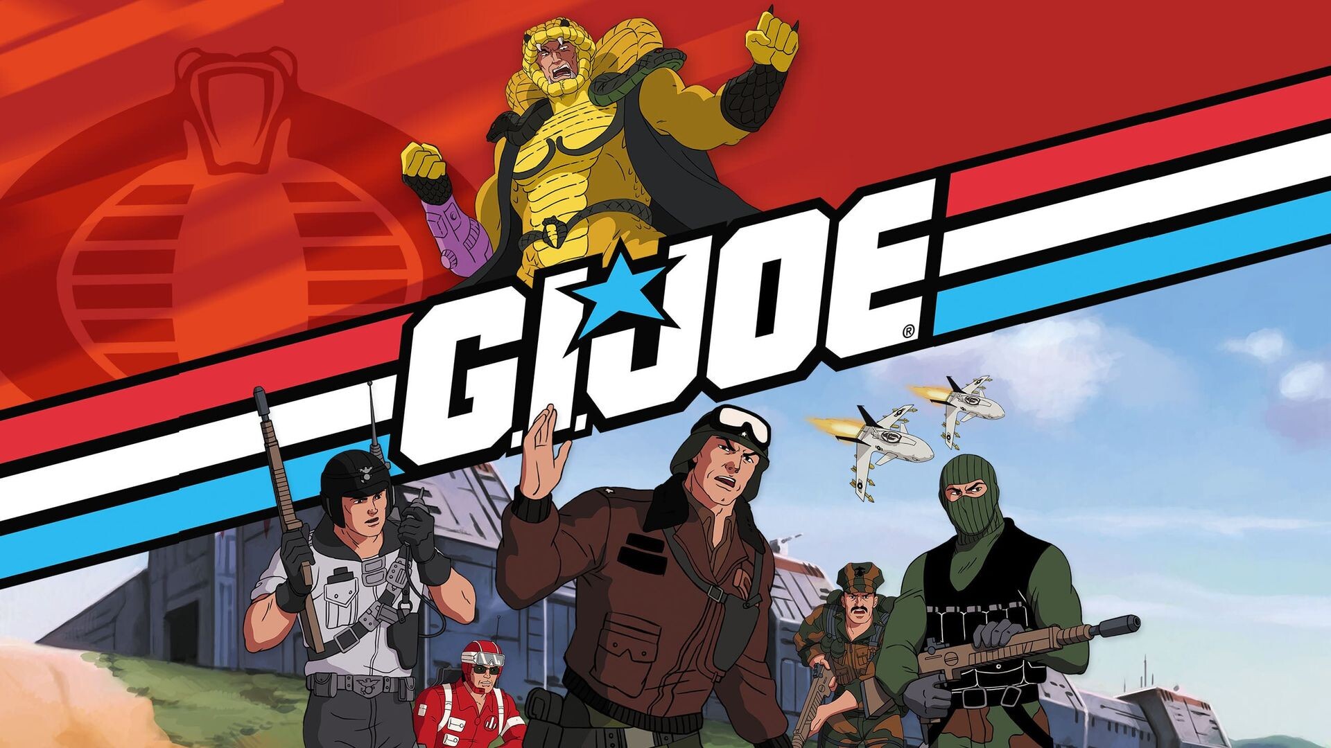 G.I. Joe (Cartoon): TV Animated Episodes, Serpentor, The Cobra Emperor, Created Through Cloning Research. 1920x1080 Full HD Wallpaper.