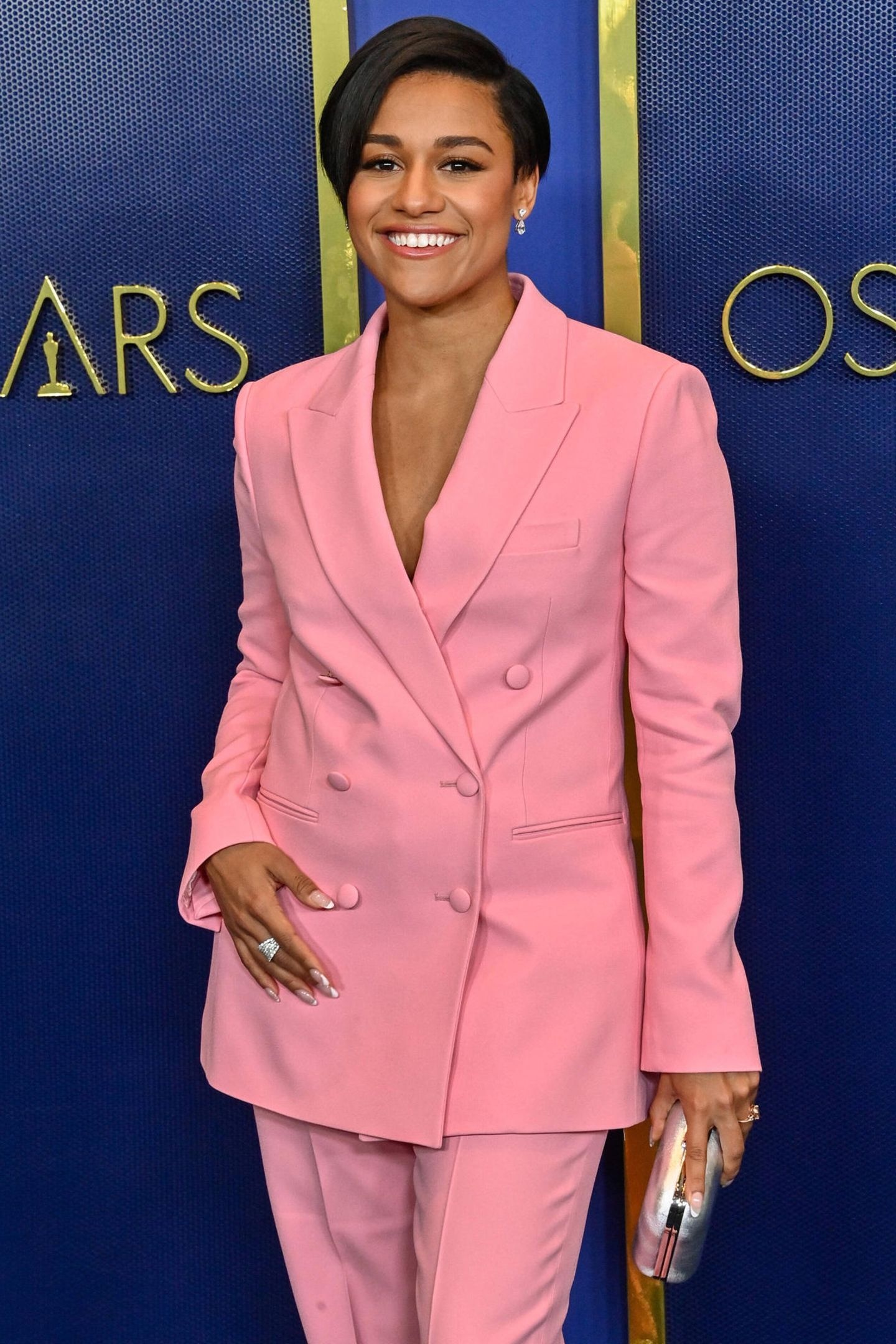 Ariana DeBose: An American actress, Hosted the 75th Tony Awards. 1440x2160 HD Background.