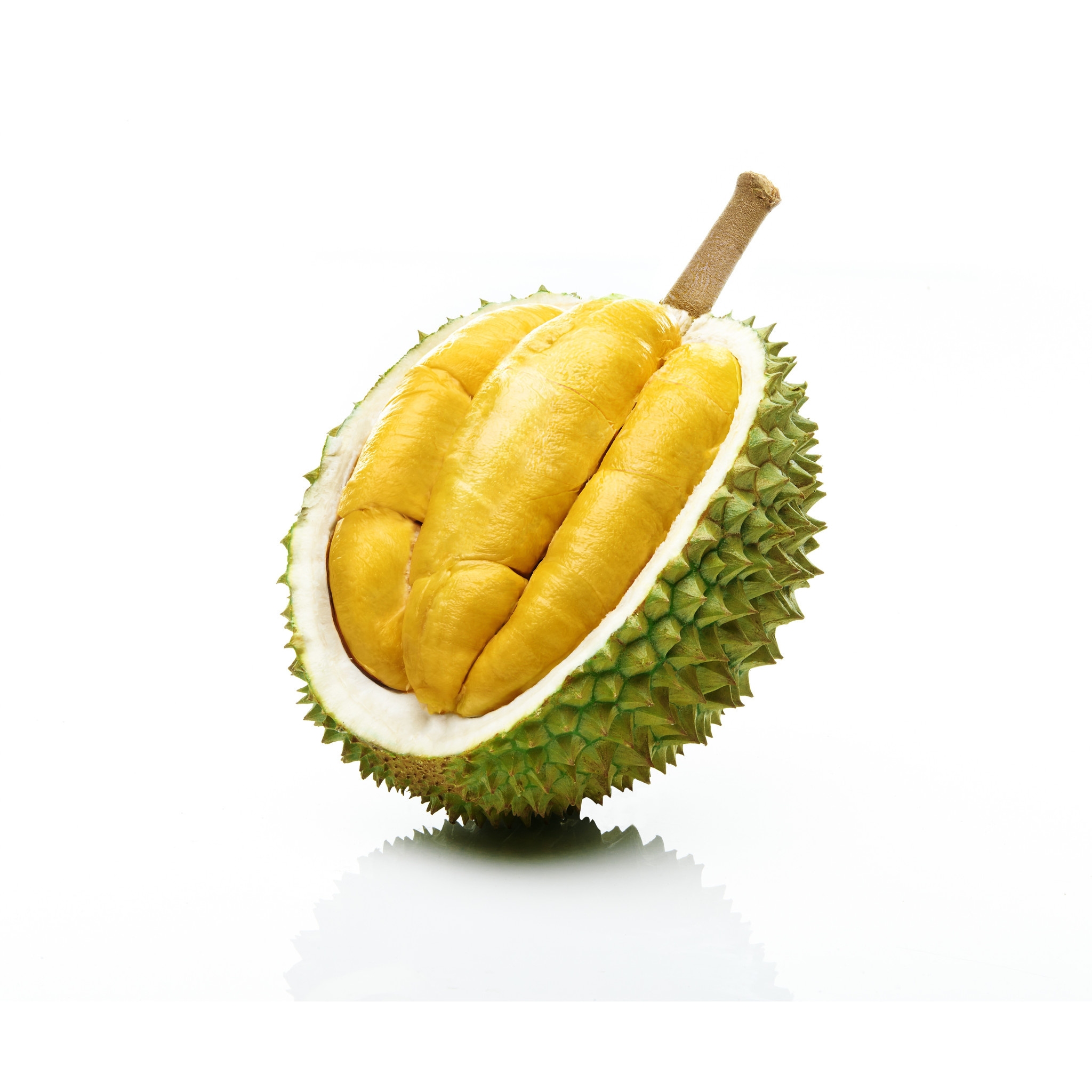 Durian: Cultivated in Indonesia, the Philippines, Malaysia, and southern Thailand. 2050x2050 HD Background.