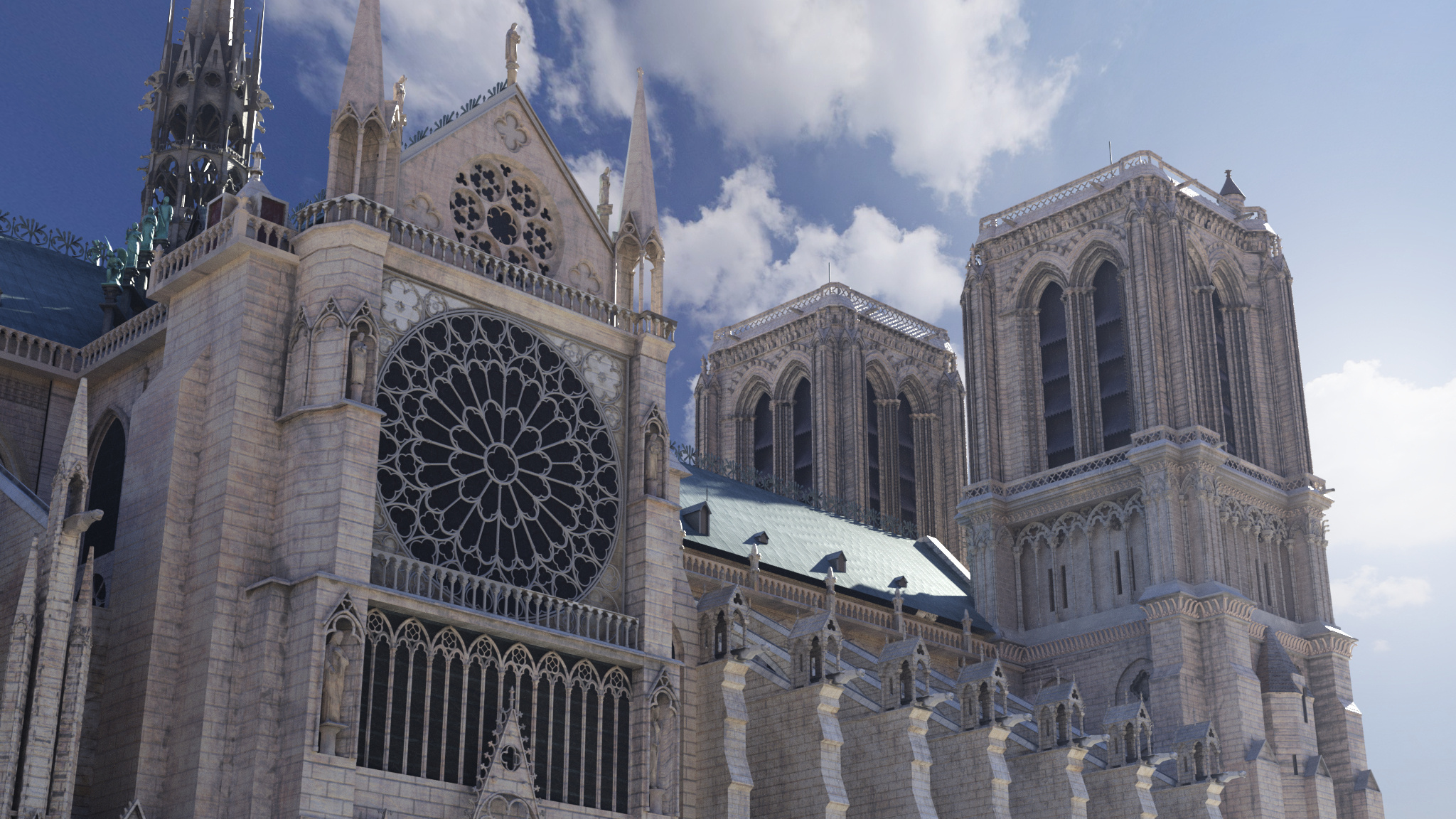 Notre-Dame Cathedral, Notre dame cathedral, Notre dame cathedral, Notre-Dame Cathedral, 2050x1160 HD Desktop