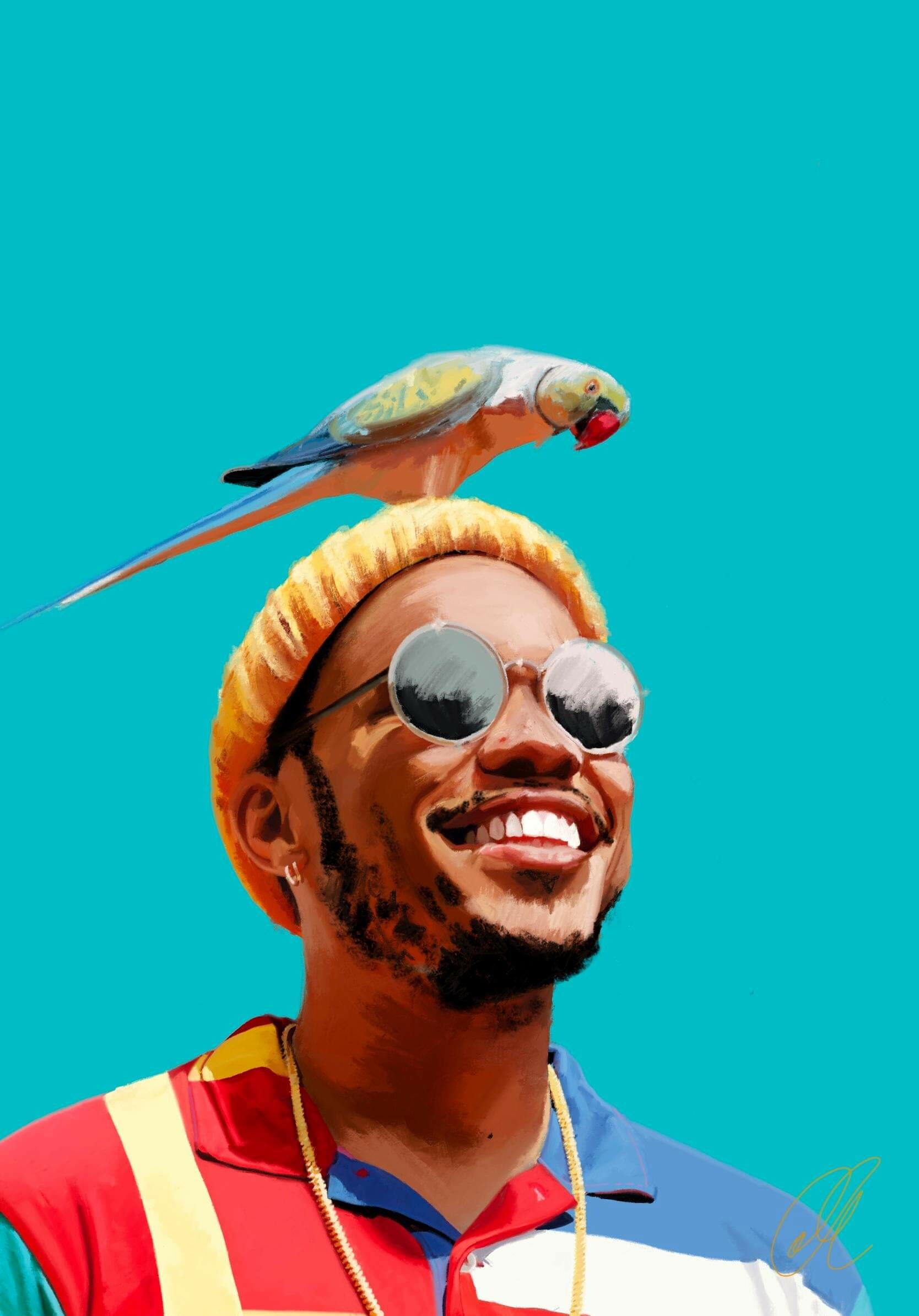 Anderson .Paak: Oxnard was supported by two singles: "Tints" and "Who R U?". 1670x2390 HD Wallpaper.