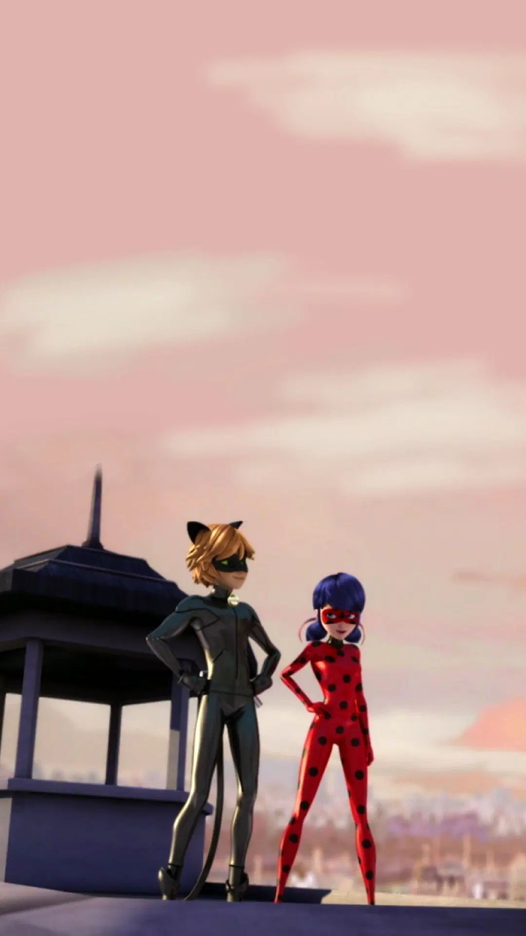 Ladybug and Chat Noir, Android iPhone backgrounds, HD wallpapers, 2022's finest, 1080x1920 Full HD Handy
