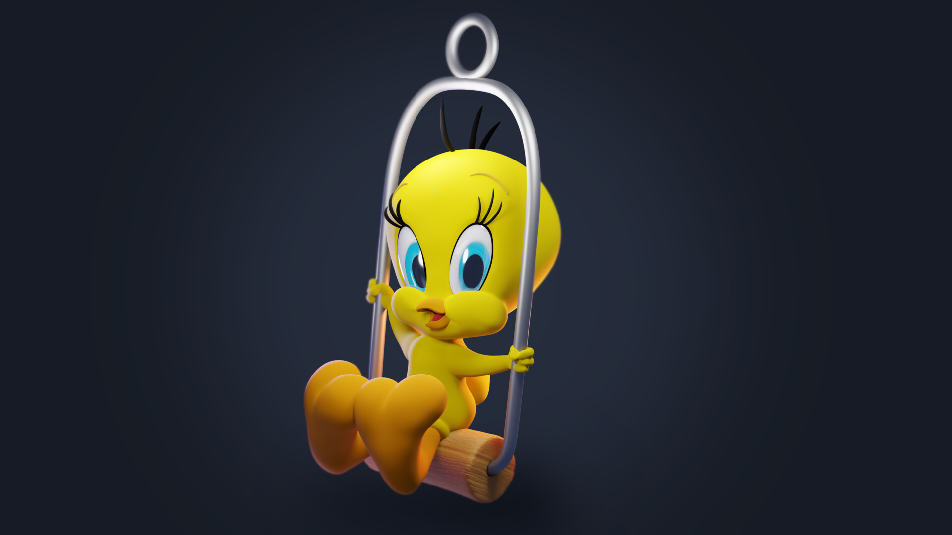 Looney Tunes Tweety Bird, Artstation, 1920x1080 Full HD Desktop