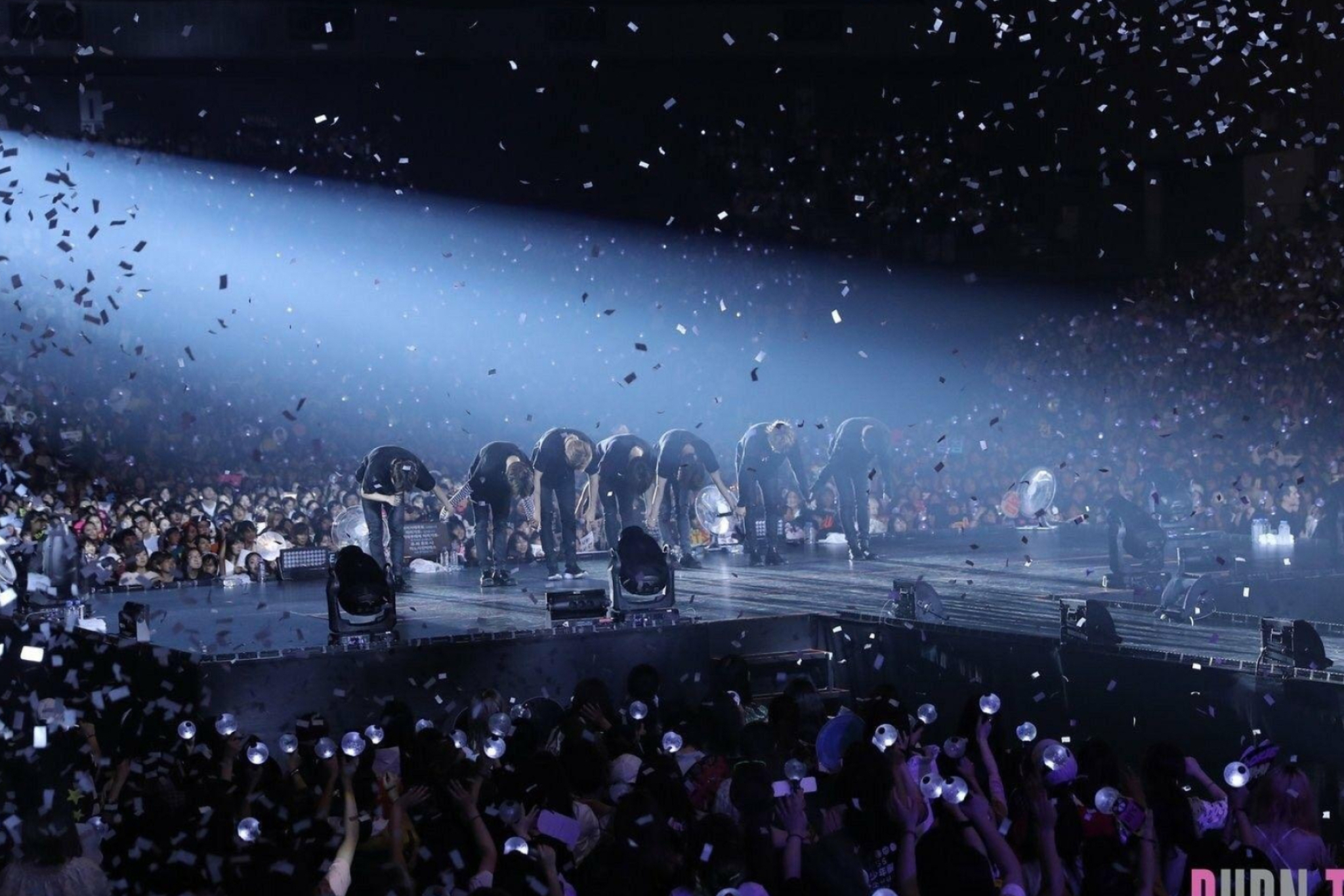 BTS stage laptop wallpapers, K-pop performance, Stage presence, Concert experience, 2050x1370 HD Desktop
