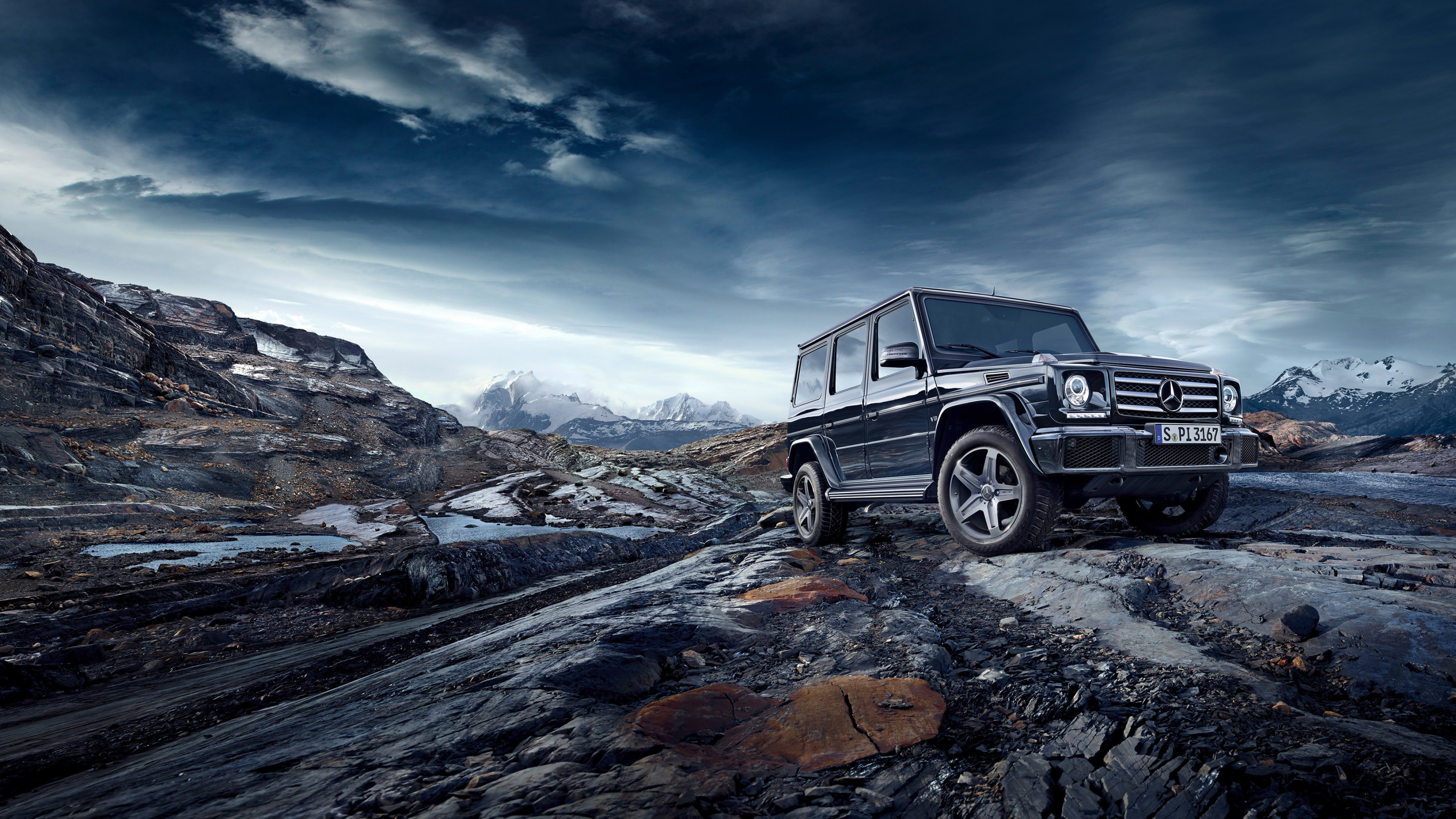 Mercedes-Benz G-Class, Ultra HD car wallpapers, Powerful performance, Unmatched durability, 3840x2160 4K Desktop