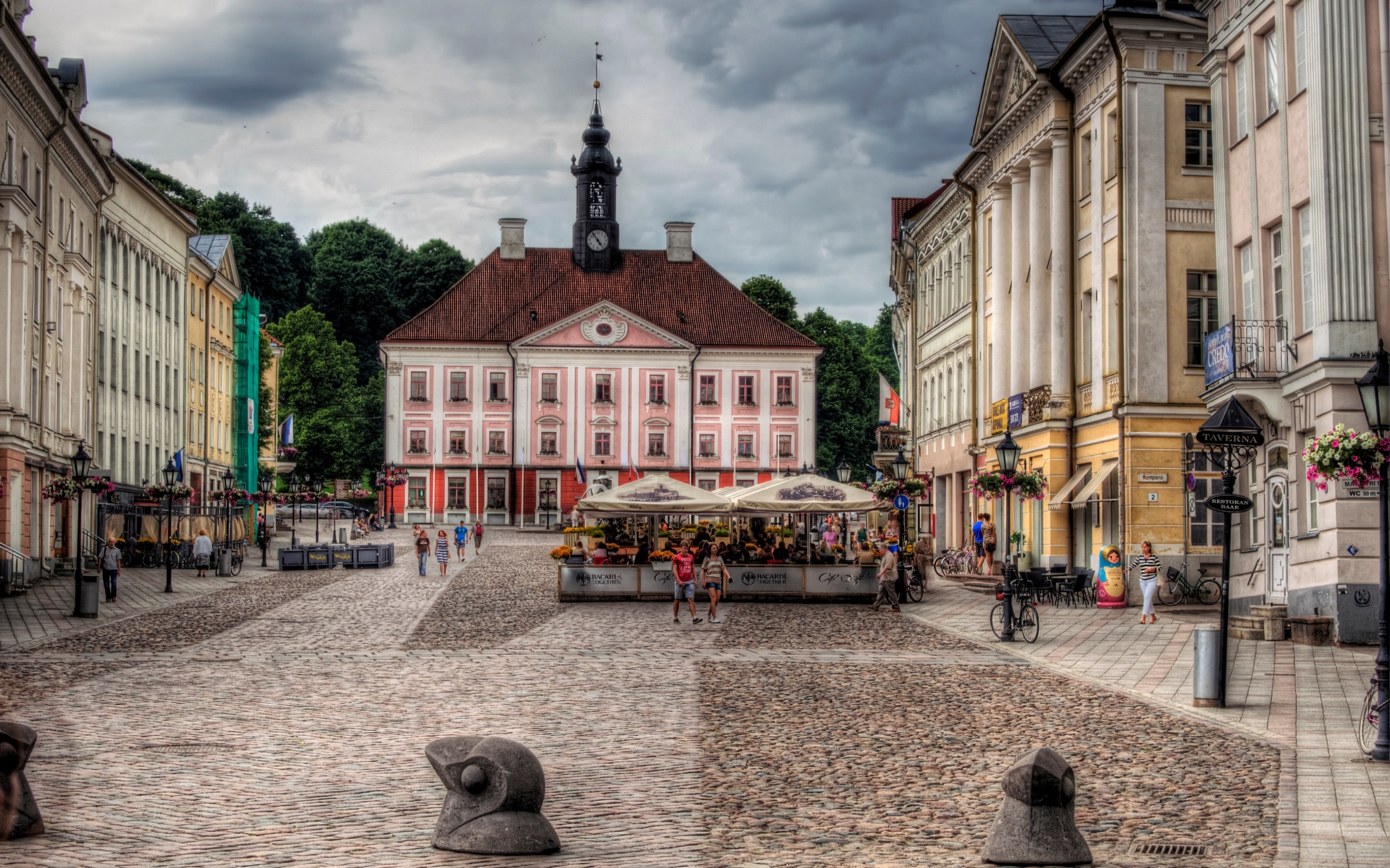 11 cities Estonia, HD wallpapers, Background images, 2560x1600 HD Desktop