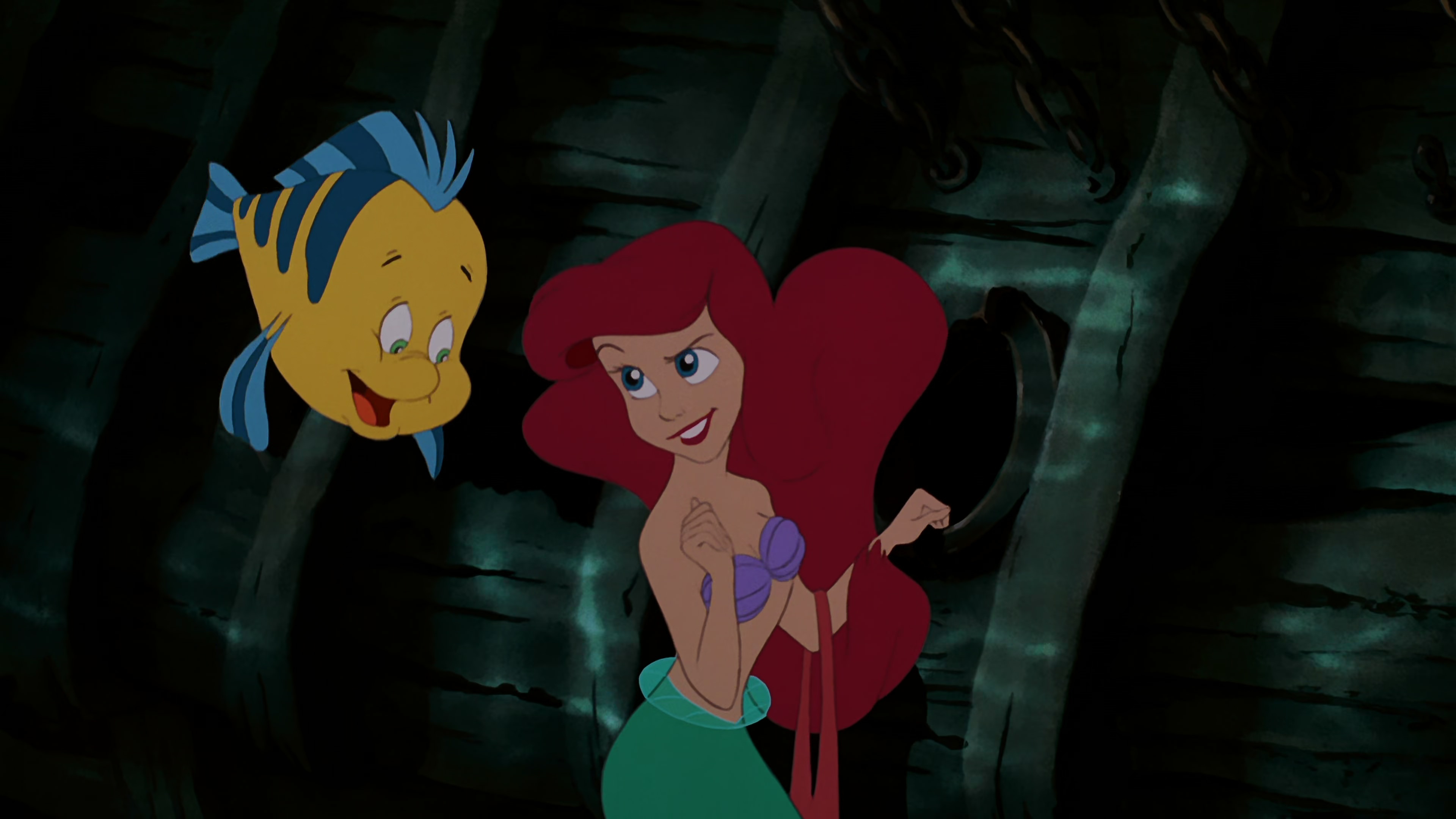 Ariel, The Little Mermaid, Image, Abyss, 3840x2160 4K Desktop