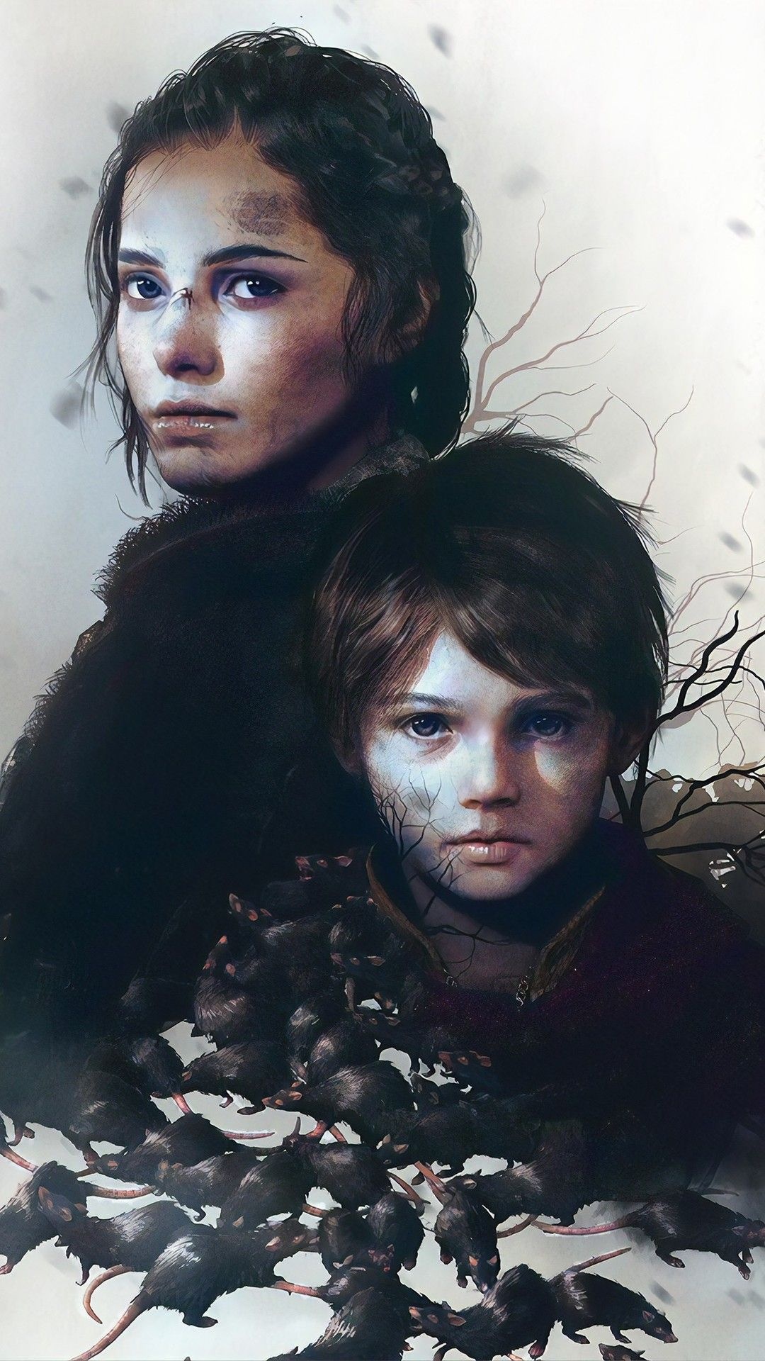 A Plague Tale: Requiem: Innocence, A narrative-driven game developed by Asobo Studio. 1080x1920 Full HD Wallpaper.