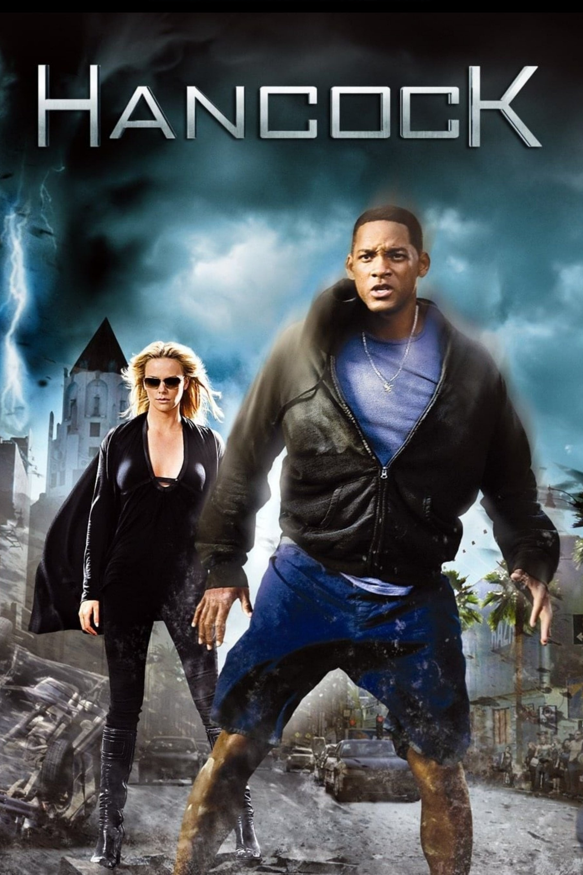 Hancock film, Movie posters, Will Smith, Superhero tale, 2000x3000 HD Phone