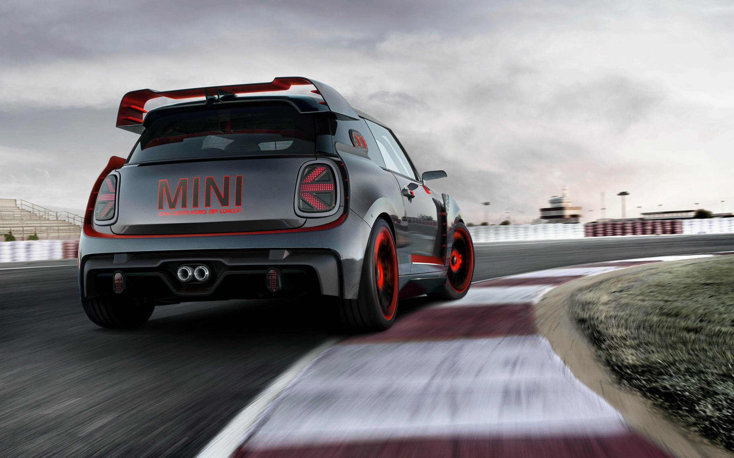 MINI Cooper: Model John Cooper Works GP Concept, British small car. 2560x1600 HD Wallpaper.
