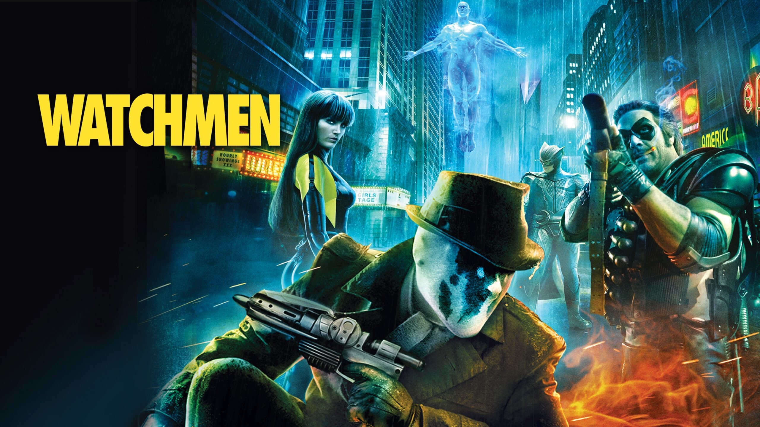 Comedian, Watchmen movie, Review, 2009, 2560x1440 HD Desktop