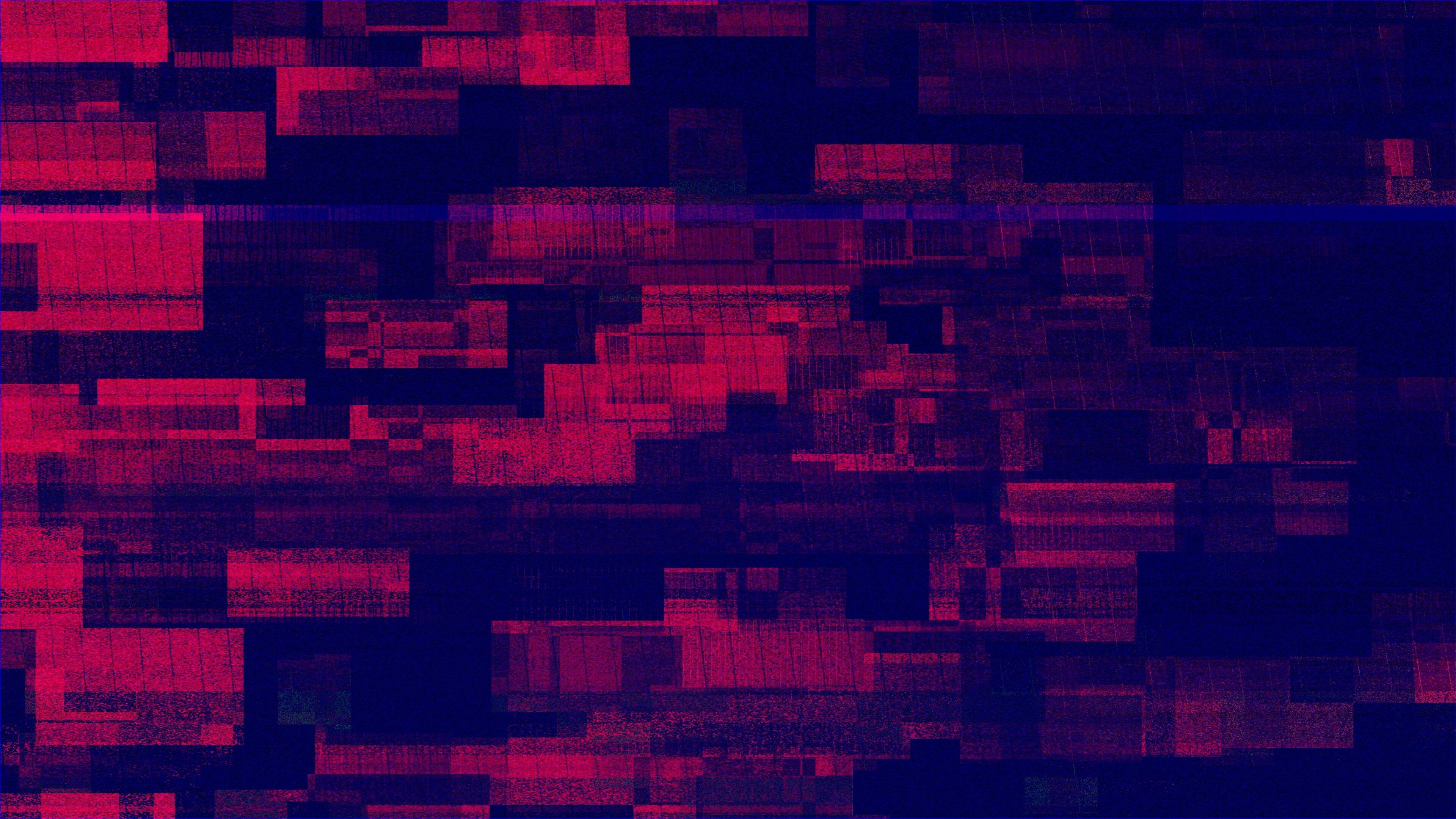 Glitch: Gaming, Parallel line segments, Obtuse angles, Cyberspace malfunction. 3840x2160 4K Wallpaper.