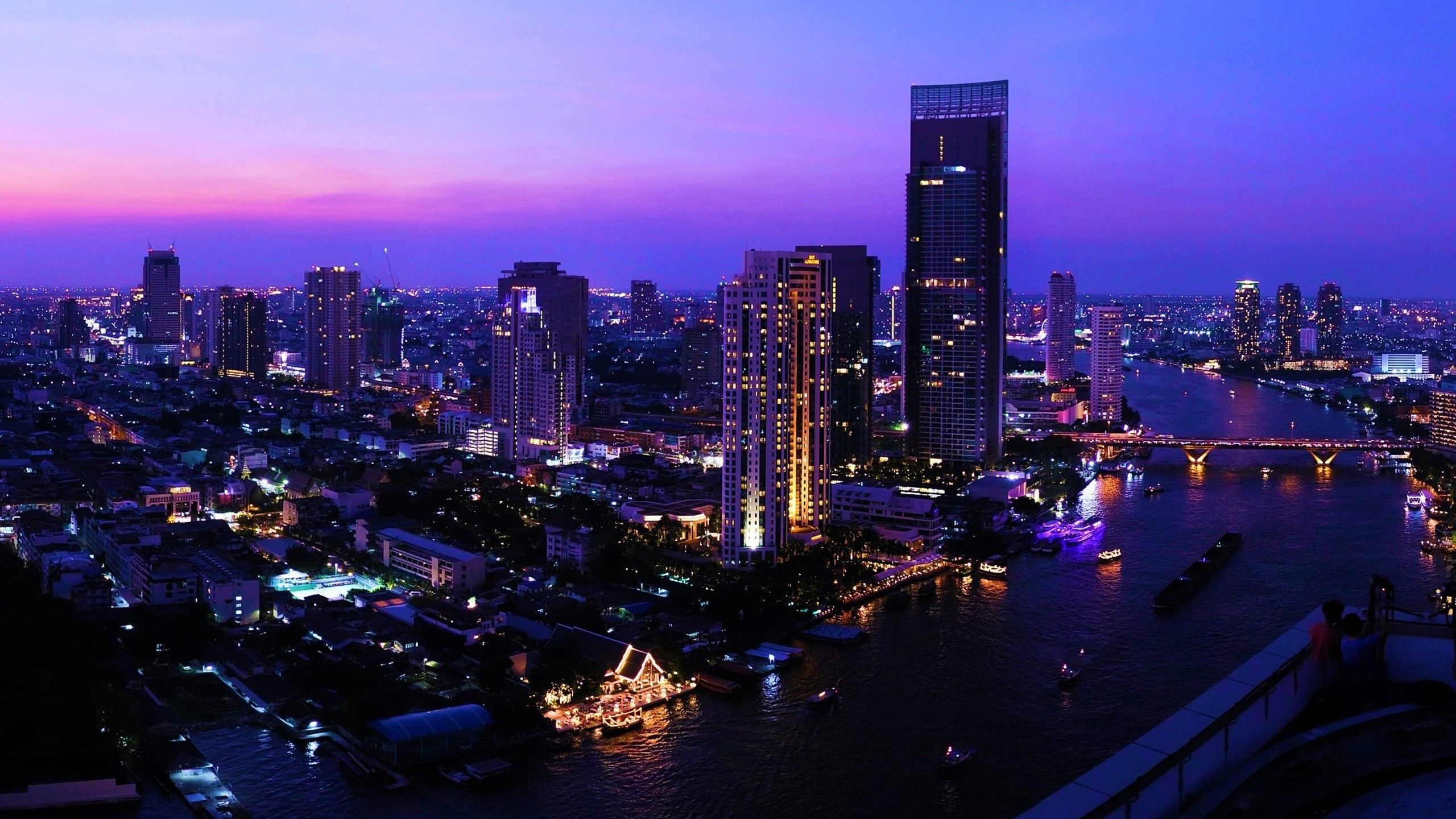 Bangkok: The most visited city in the world, Thai. 2560x1440 HD Wallpaper.