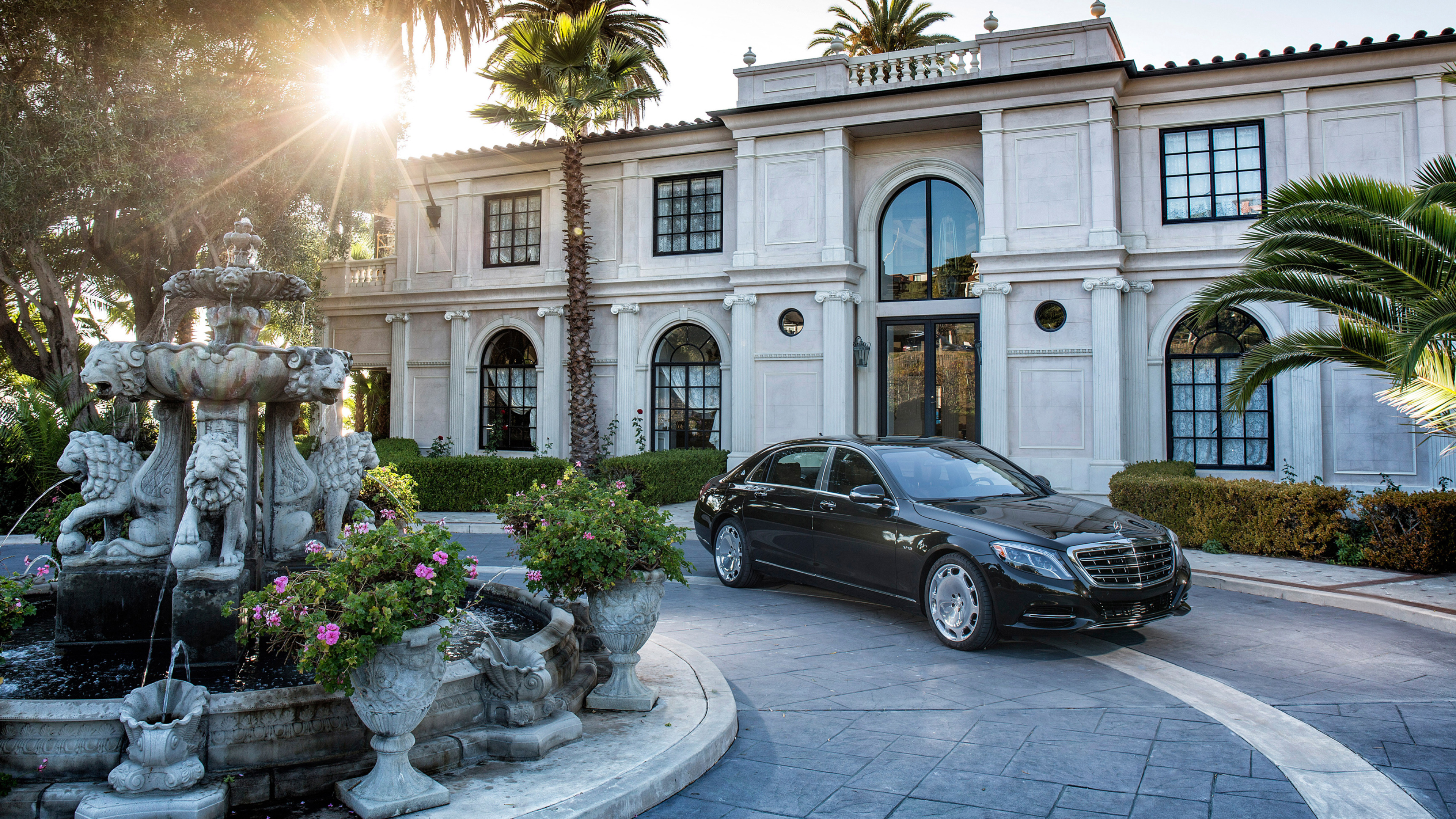 Mercedes-Benz Maybach S600, Supreme luxury, Unparalleled comfort, Cutting-edge technology, 3840x2160 4K Desktop