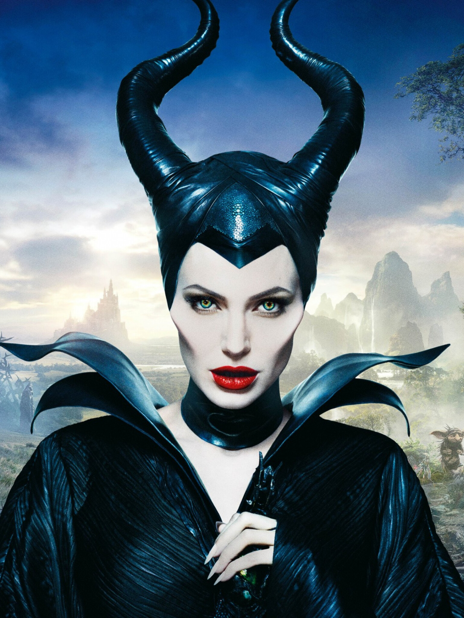 Angelina Jolie: Maleficent movie, Disney, Witch. 1540x2050 HD Wallpaper.