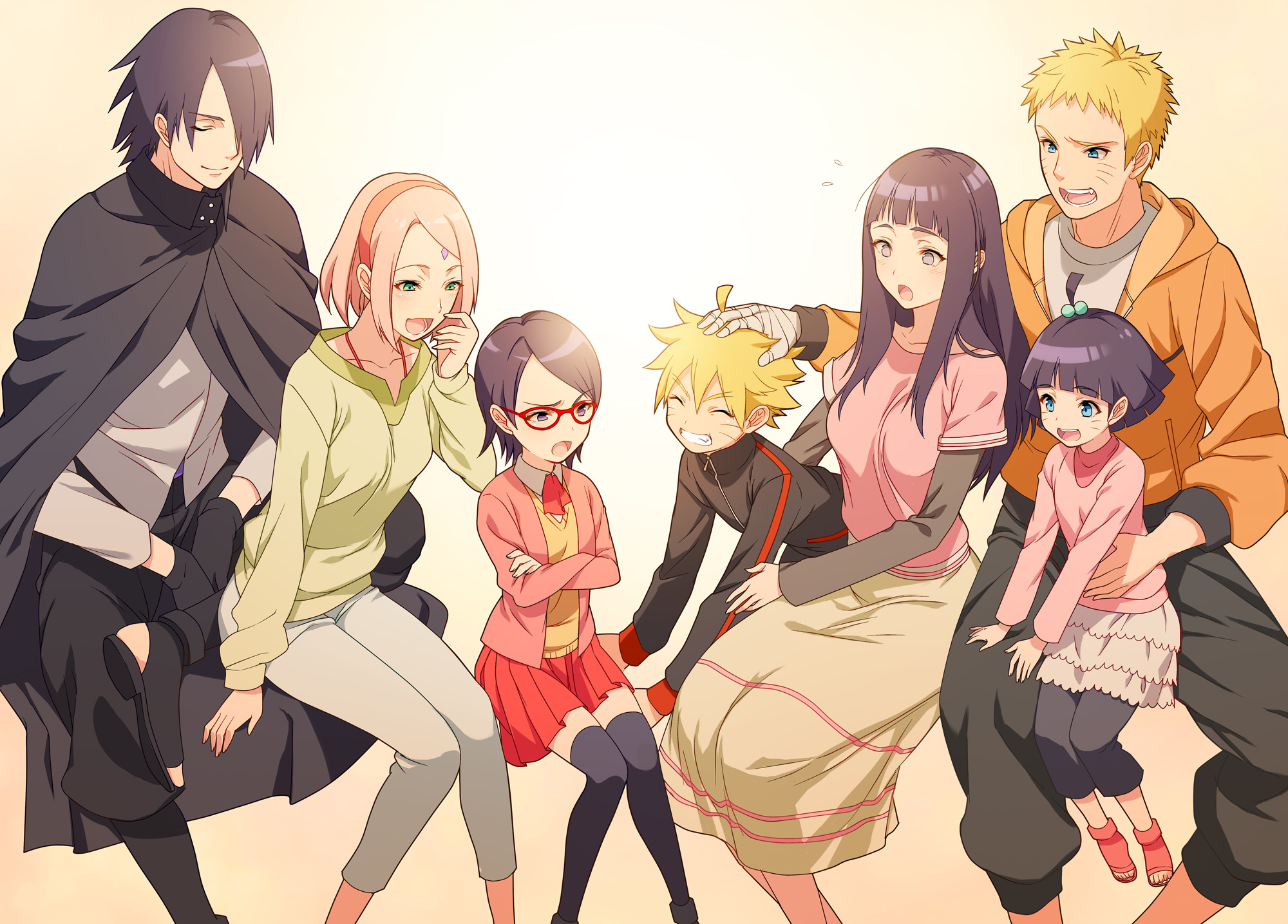 Naruto and Sasuke family, Hinata (Naruto) Wallpaper, 2000x1440 HD Desktop