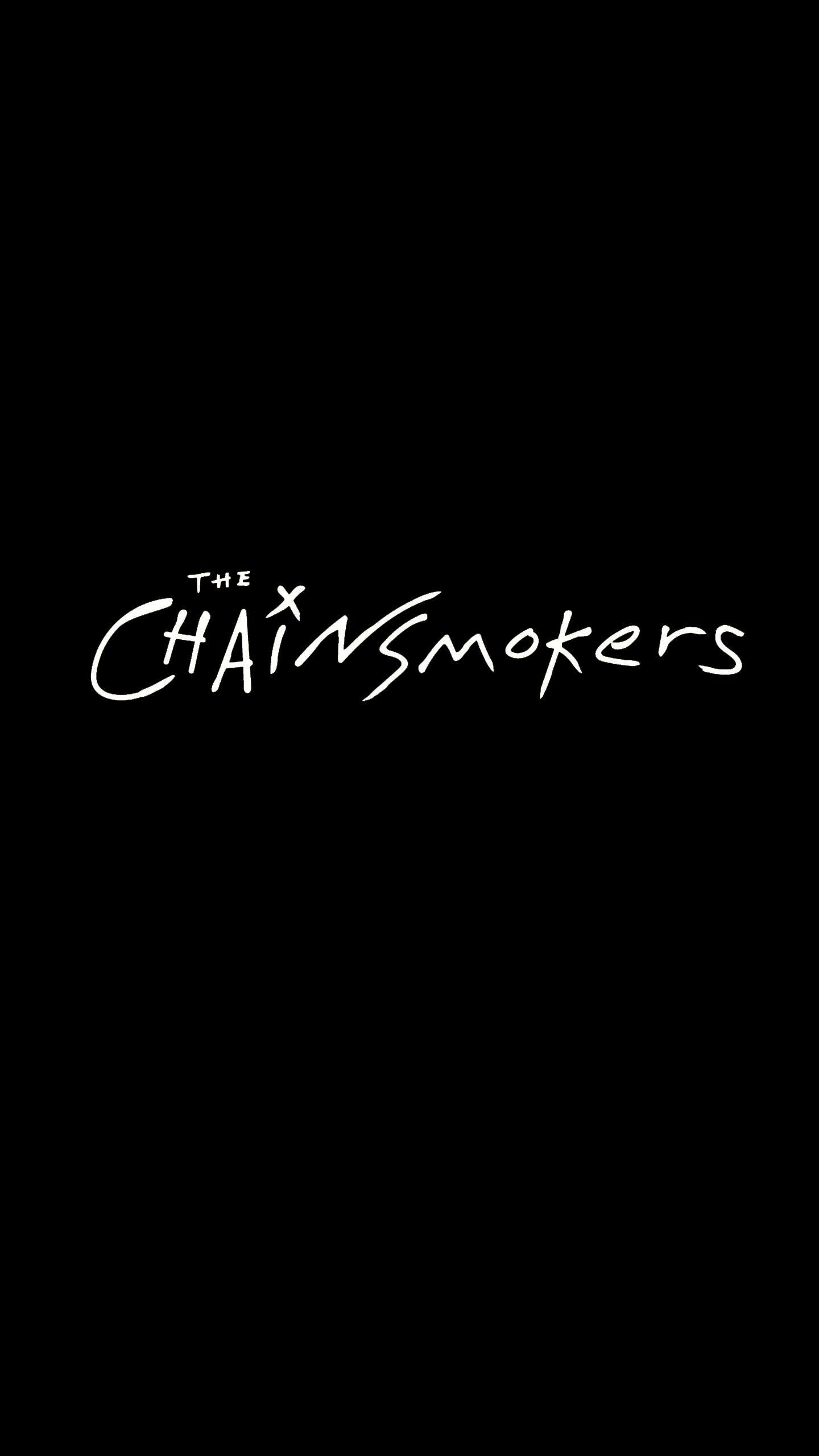 The Chainsmokers, Iconic logo, Recognizable branding, Music identity, 1440x2560 HD Phone