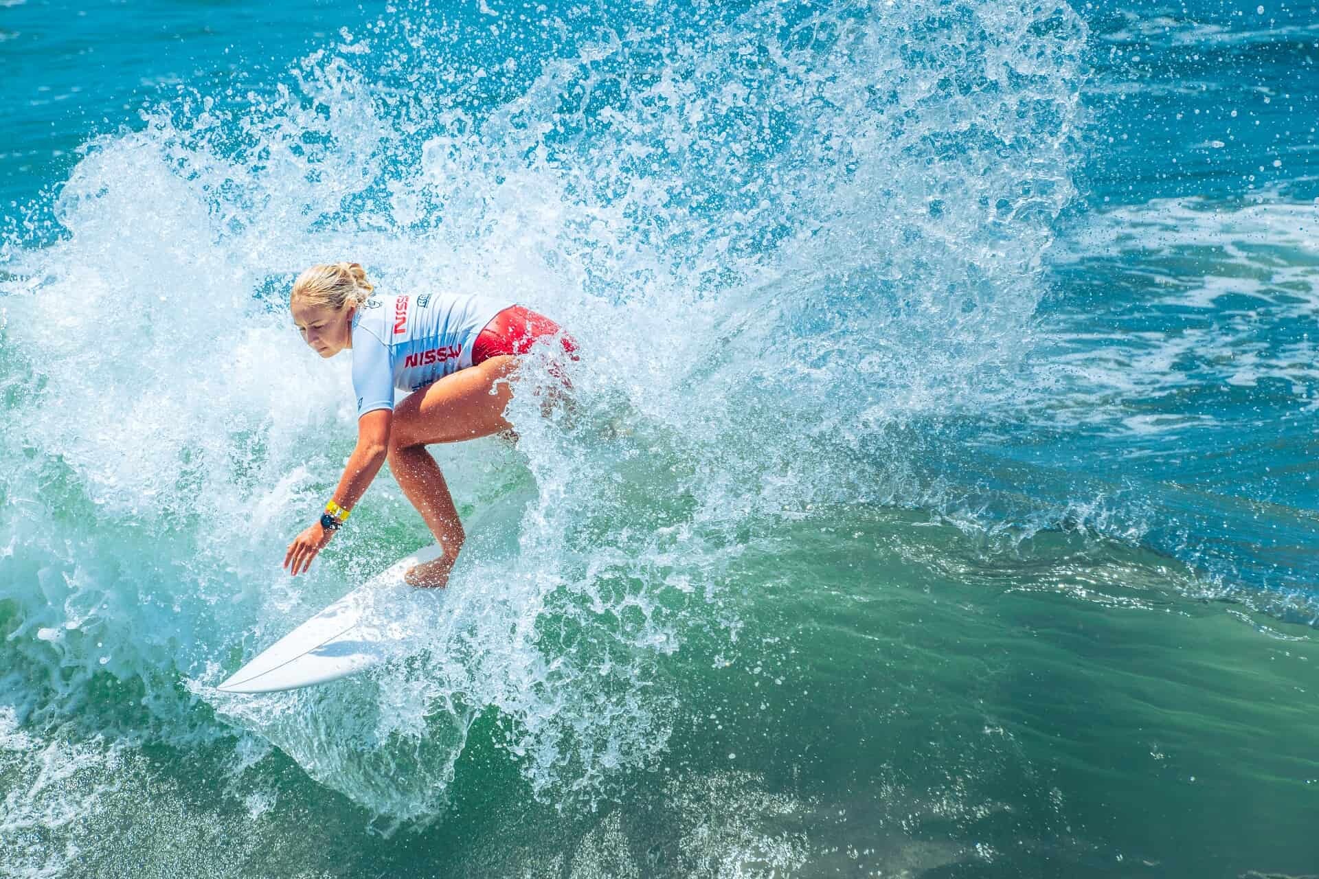 Girl Surfing: Association of Surfing Professionals, Paul Mitchell, The Super Girl Pro Series. 1920x1280 HD Background.