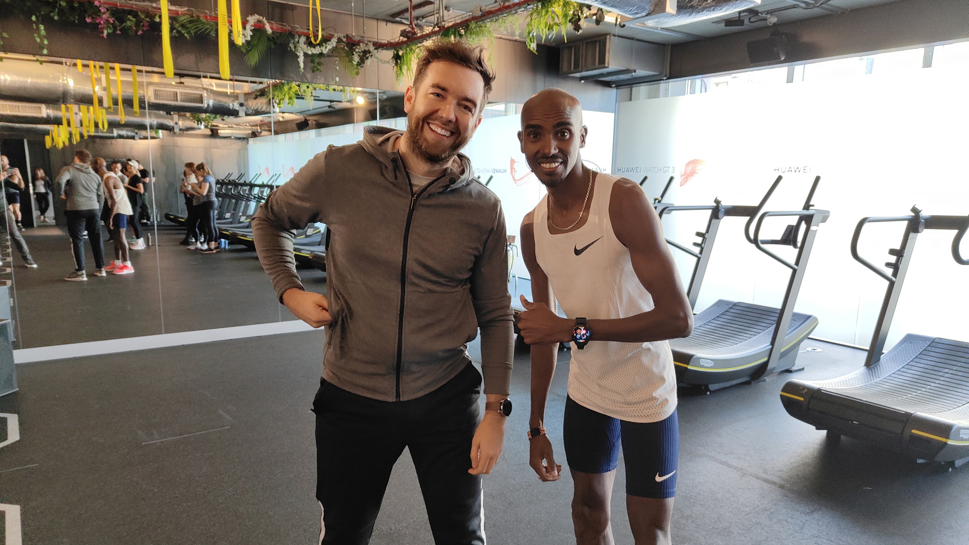 Mo Farah, Training with Huawei GT 3 watch, Fitness insights, Incredible learning experience, 1920x1080 Full HD Desktop