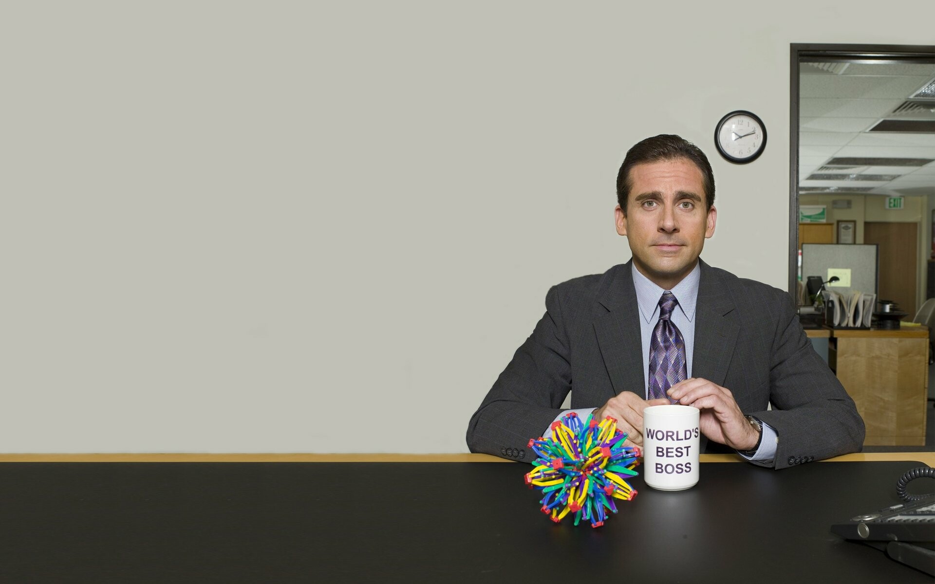 The Office (TV Series): Michael Scott, temporarily leaves the company to form his own paper company with Pam Beesly and Ryan Howard. 1920x1200 HD Background.