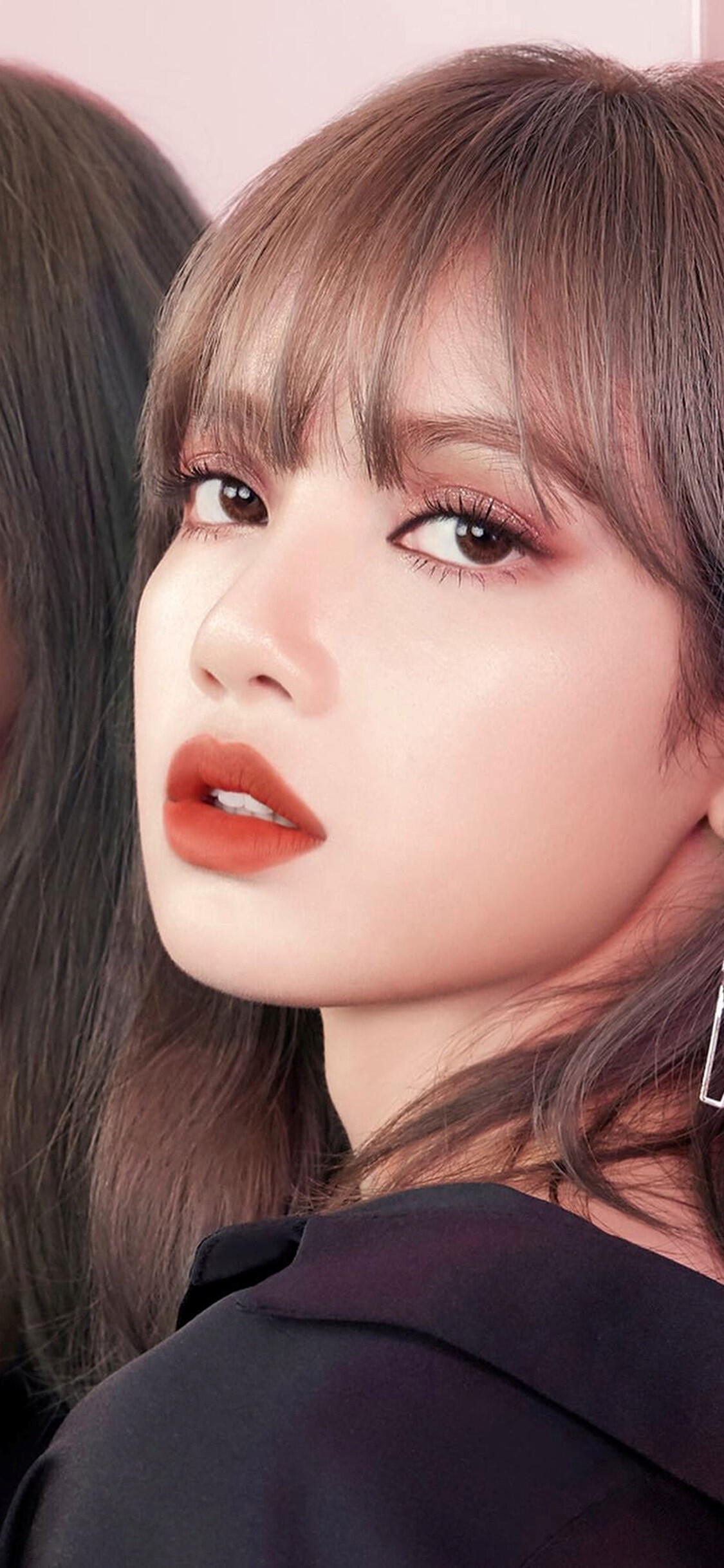 BLACKPINK: Lisa, a model for the South Korean cosmetics brand Moonshot. 1130x2440 HD Wallpaper.