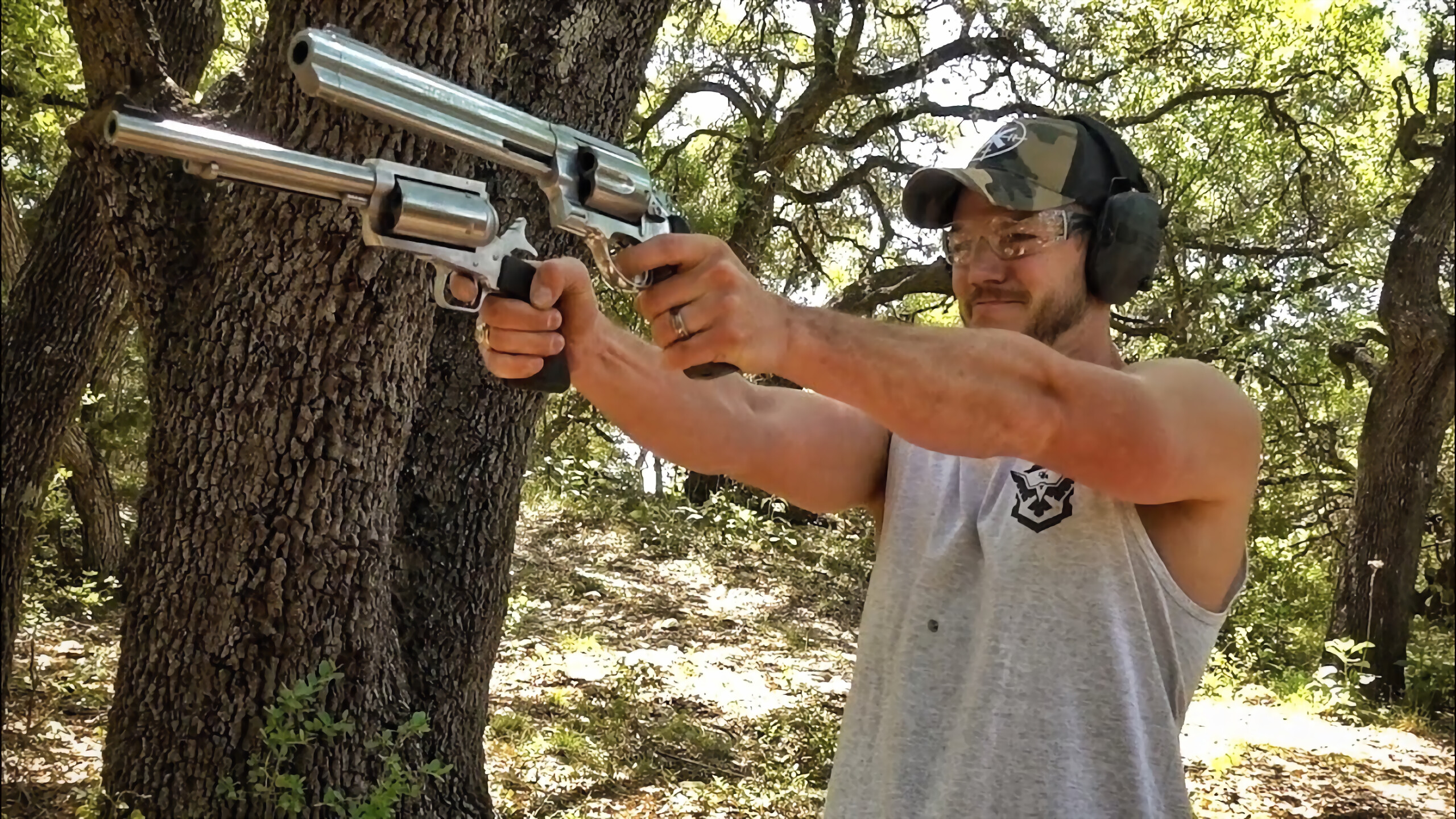 Matt Carriker, Firearms enthusiast, Shooting range adventures, Responsible gun ownership, 2560x1440 HD Desktop