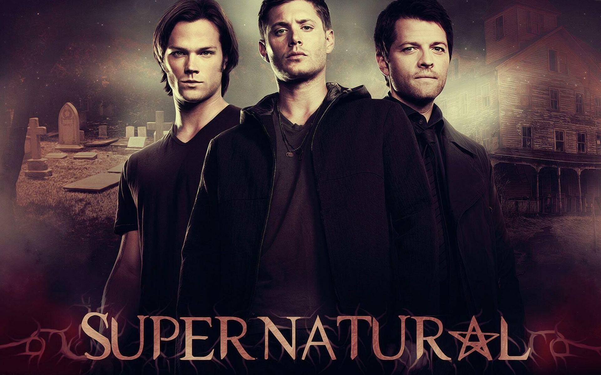 Supernatural: Based on American urban legends and folklore as well as classic supernatural creatures such as vampires, werewolves, and ghosts. 1920x1200 HD Background.