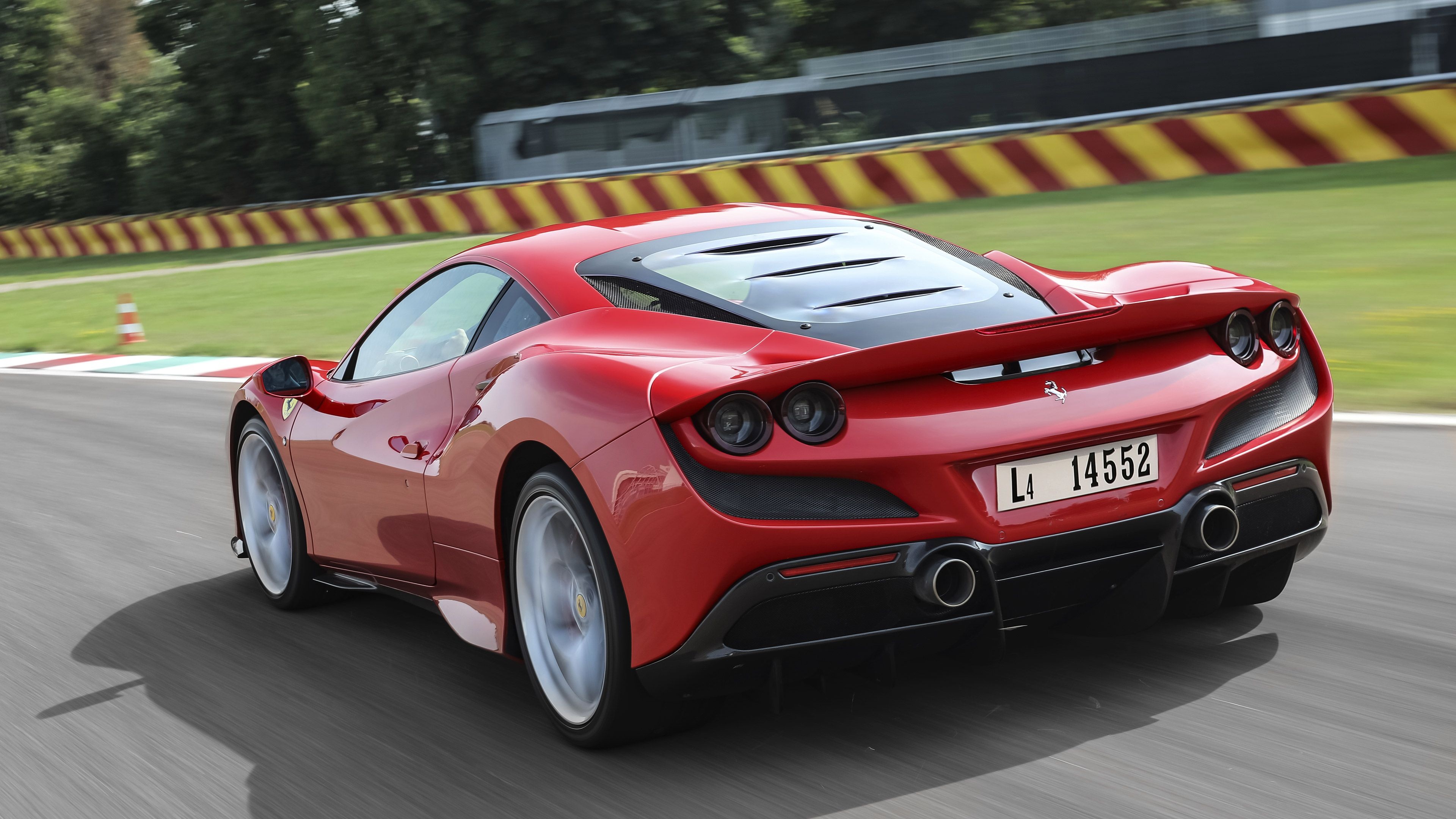 Ferrari F8 Tributo, Gearhead's dream, Unmatched performance, Supercar experience, 3840x2160 4K Desktop