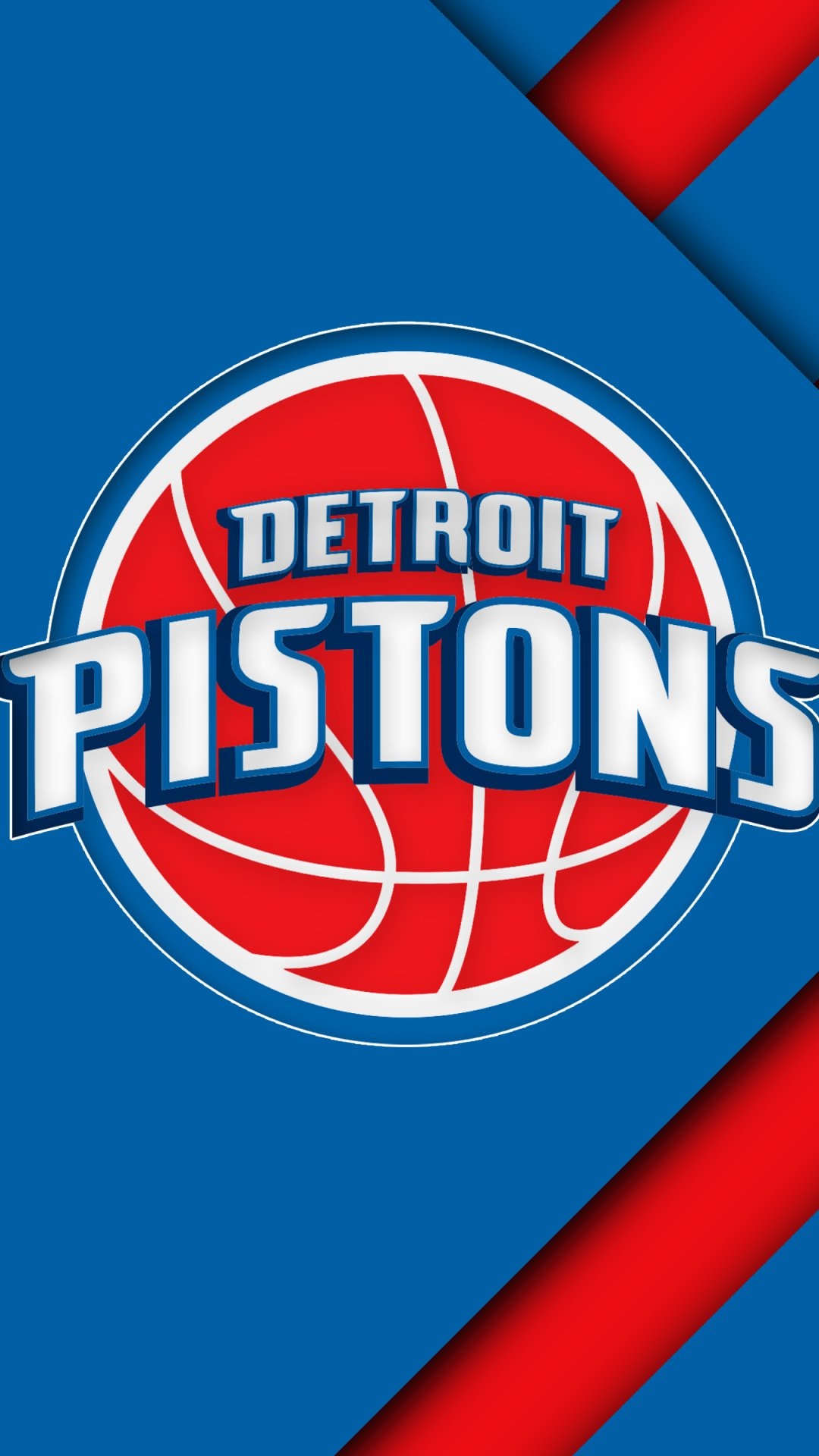 Detroit Pistons, Sports, 1080x1920 Full HD Handy