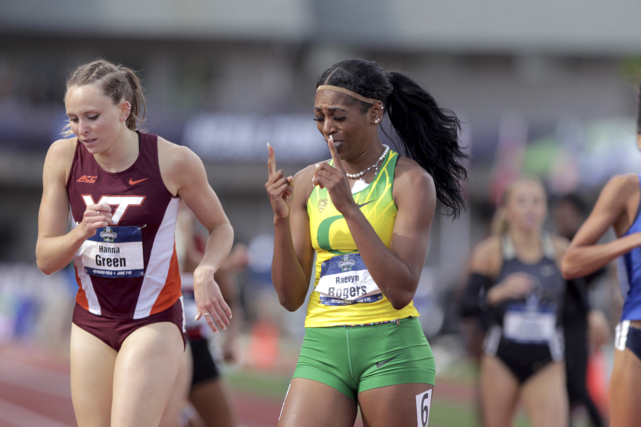 Raevyn Rogers, Oregon ducks clinch, NCAA womens track title, Women's track, 2050x1370 HD Desktop