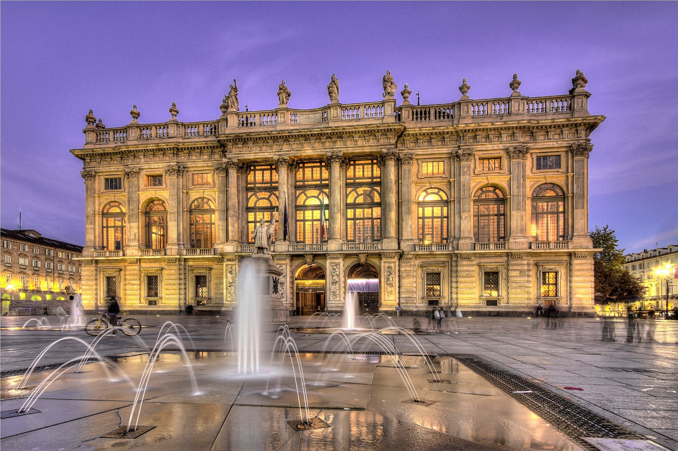 Turin: Palazzo Madama, The first Senate of the Kingdom of Italy. 2670x1780 HD Wallpaper.