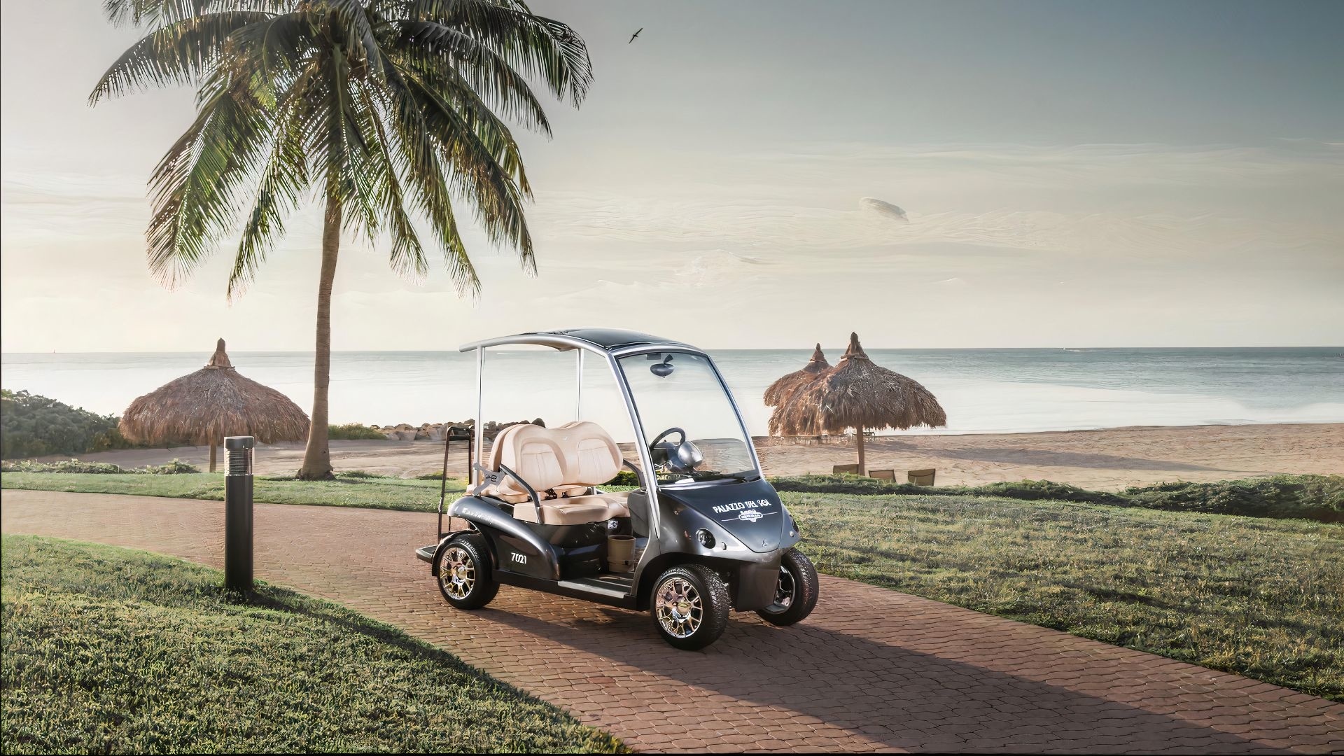 Golf Cart Sports, Customized rides, Leisurely golfing, Outdoor enjoyment, 1920x1080 Full HD Desktop