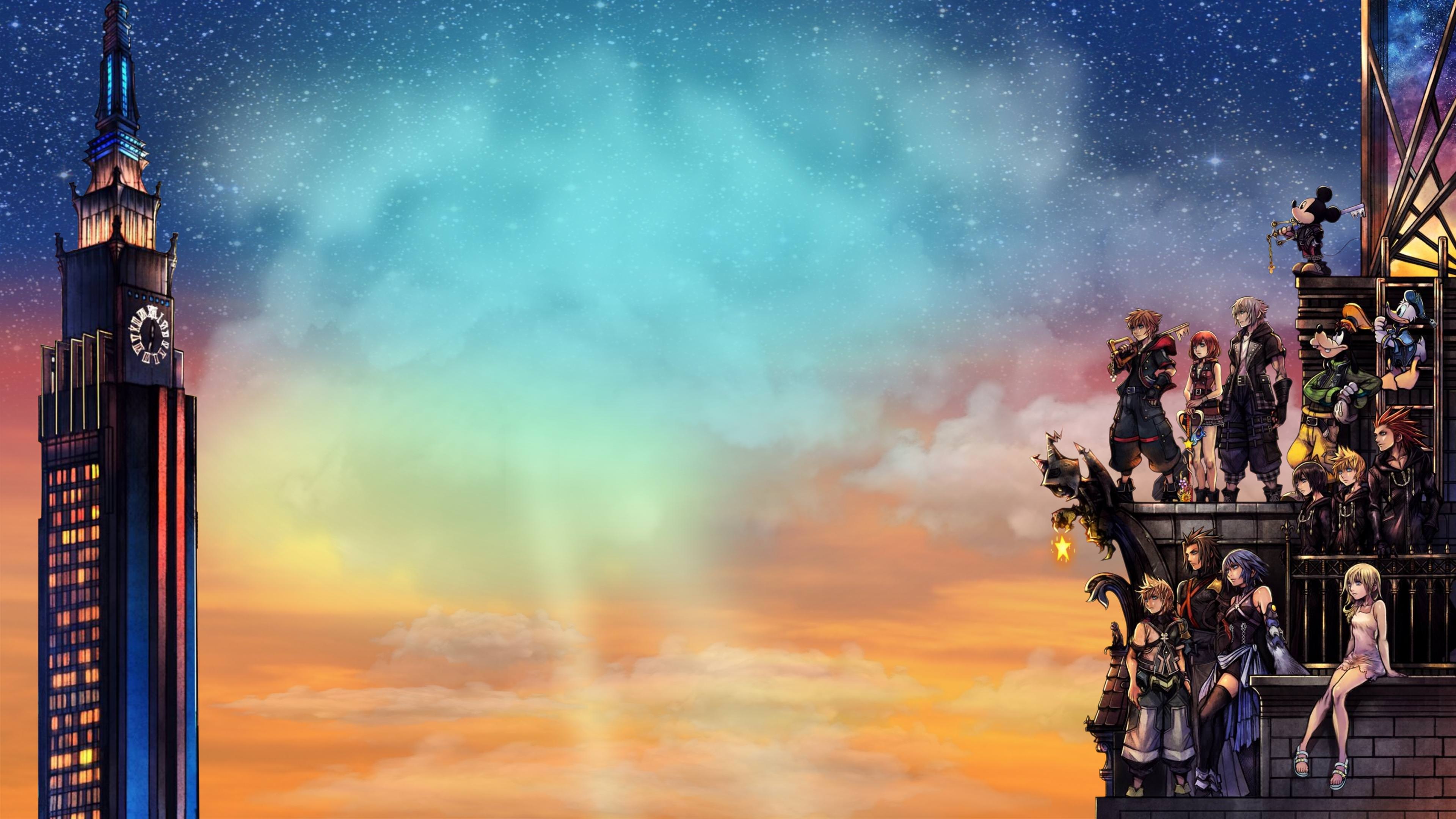 Aqua, Kingdom Hearts, Gaming, 4K Ultra HD cover art, 3840x2160 4K Desktop
