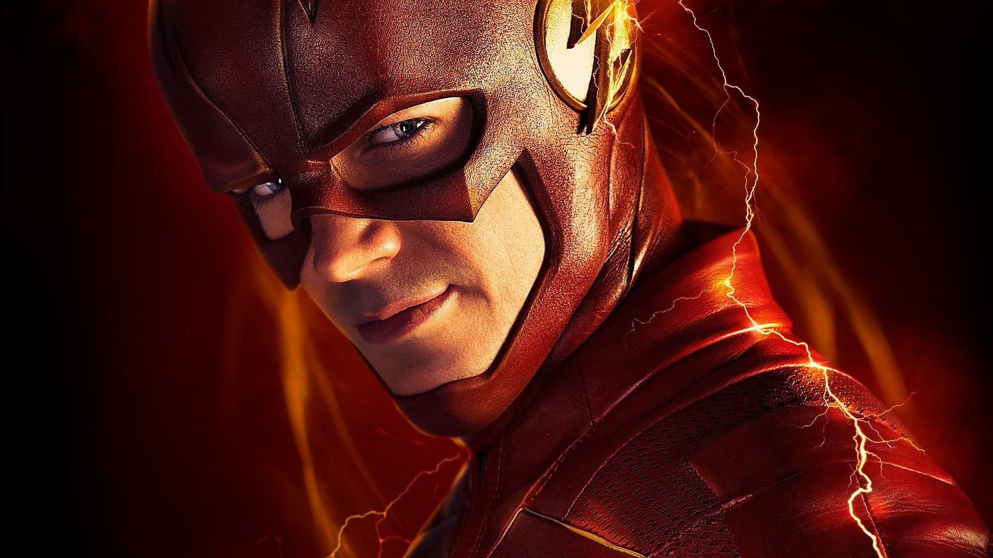 Grant Gustin: Barry Allen, An American superhero television series airing on The CW. 2000x1130 HD Wallpaper.