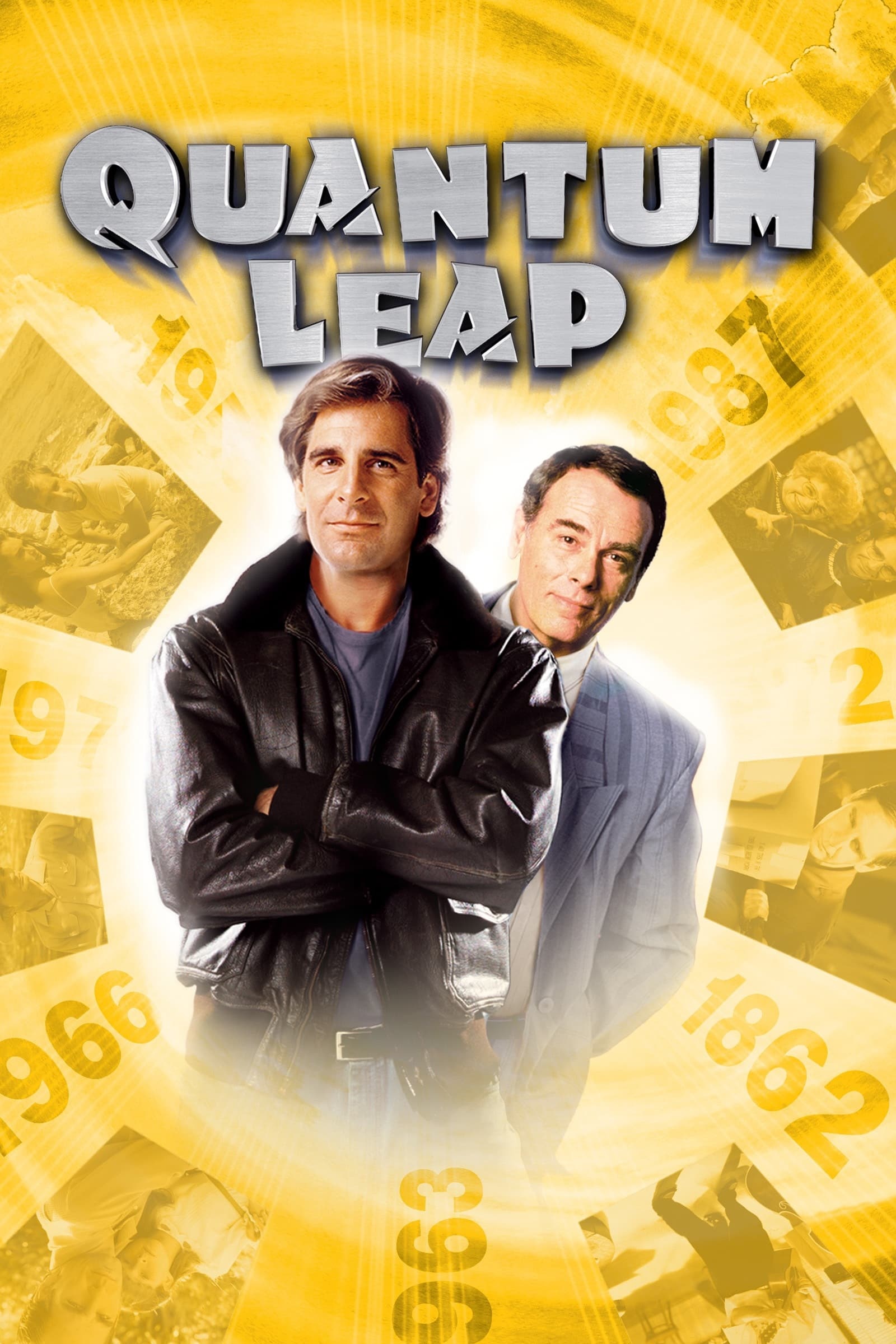 Quantum Leap (TV Series): Scott Bakula as Dr. Sam Beckett, Science-fiction television series, 1989-1993. 1600x2400 HD Background.