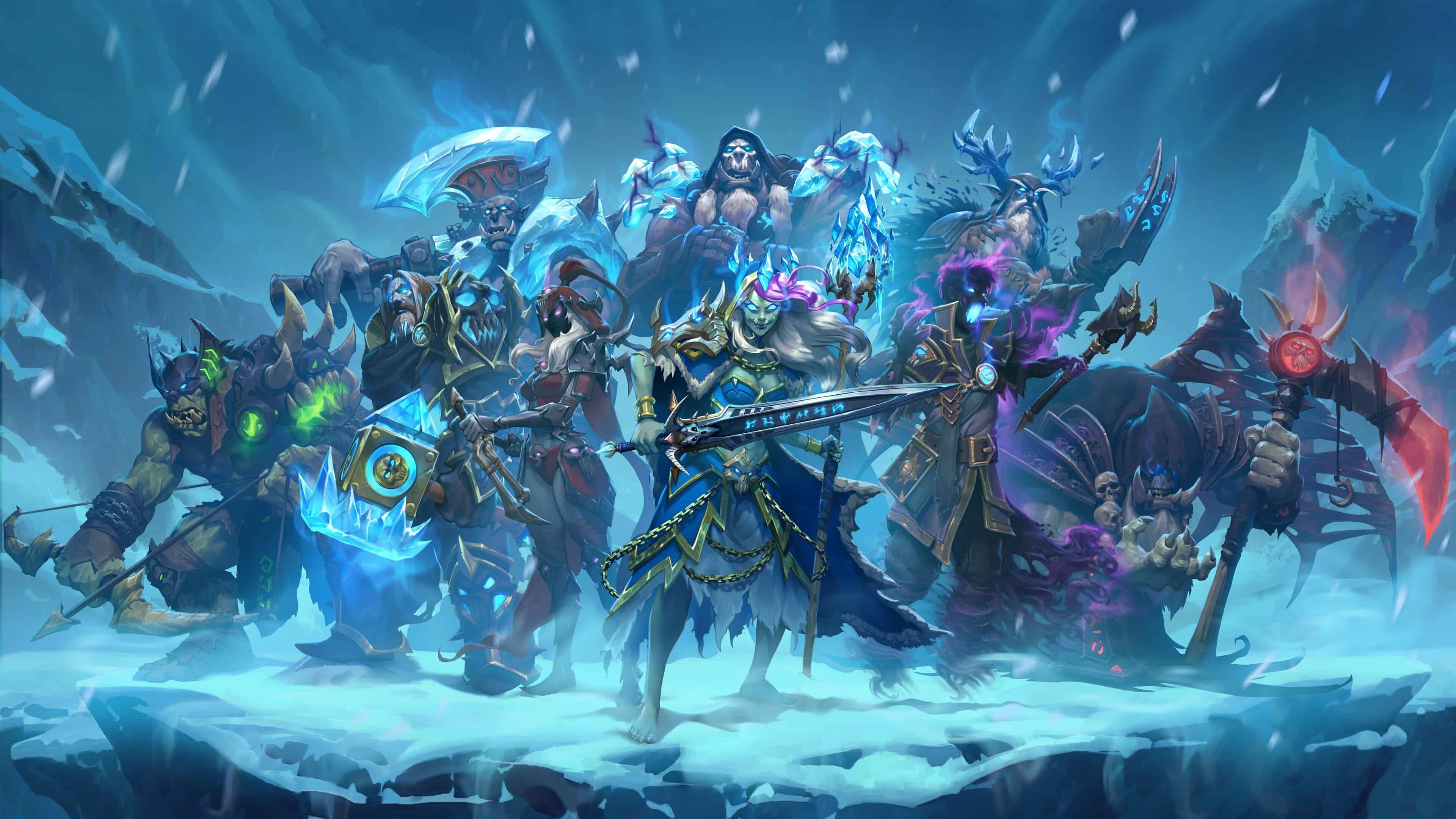 Hearthstone: One of the most-watched digital card games on Twitch. 3840x2160 4K Wallpaper.