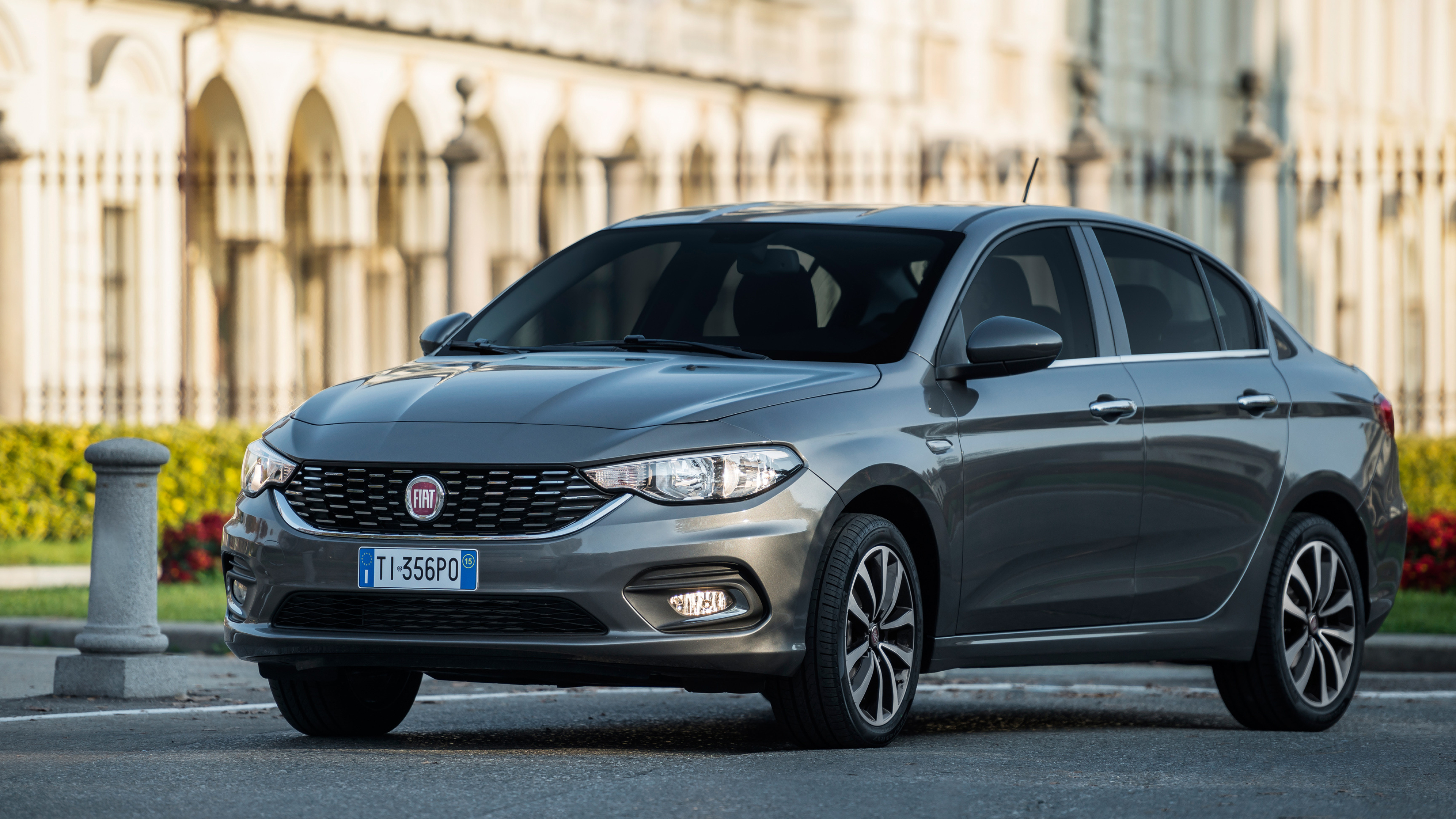 Fiat Tipo, Stylish and practical, Exceptional fuel efficiency, Enhanced safety features, 3840x2160 4K Desktop
