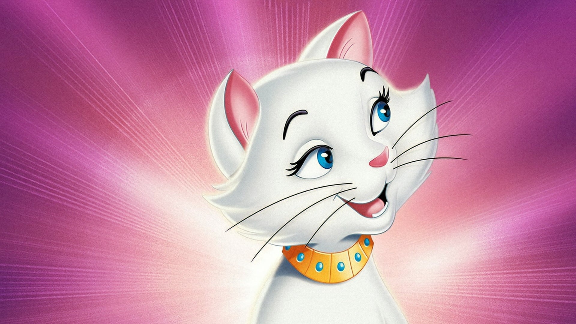 Aristocats' charm, Animated feline fun, Disney's enchantment, 1920x1080 Full HD Desktop